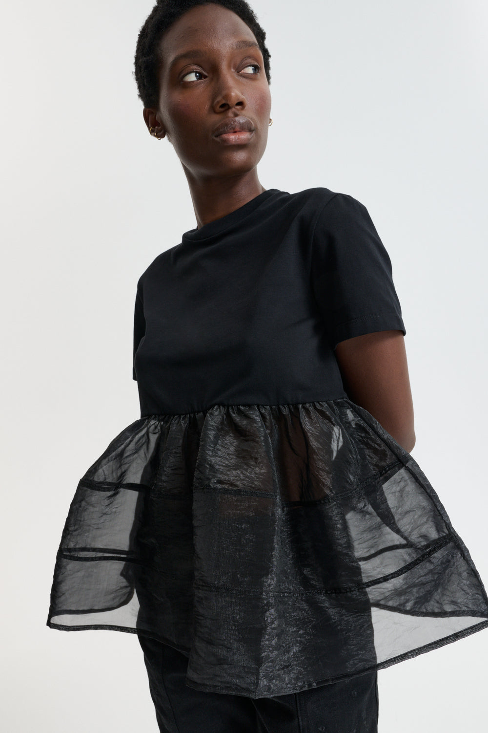 CBDAVID | T-SHIRT JERSEY BLACK