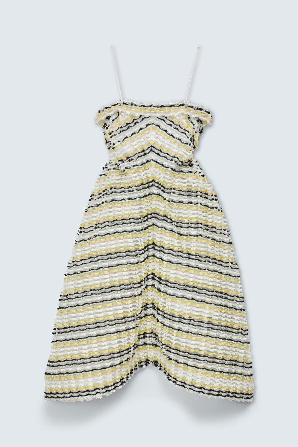 CBGIGI | DRESS STRIPED FIL-COUPÉ WHITE MULTI