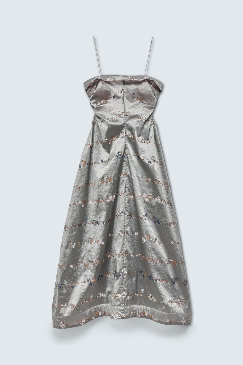 CBGRACIELA | GOWN DAINTY JACQUARD GREY MULTI