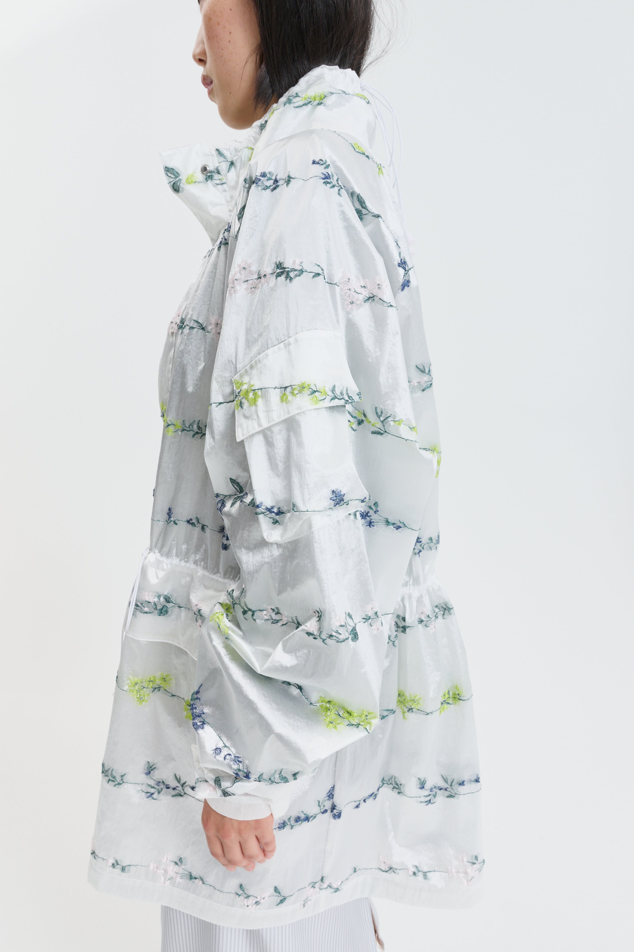 CBGILLIAN | JACKET DAINTY JACQUARD WHITE MULTI