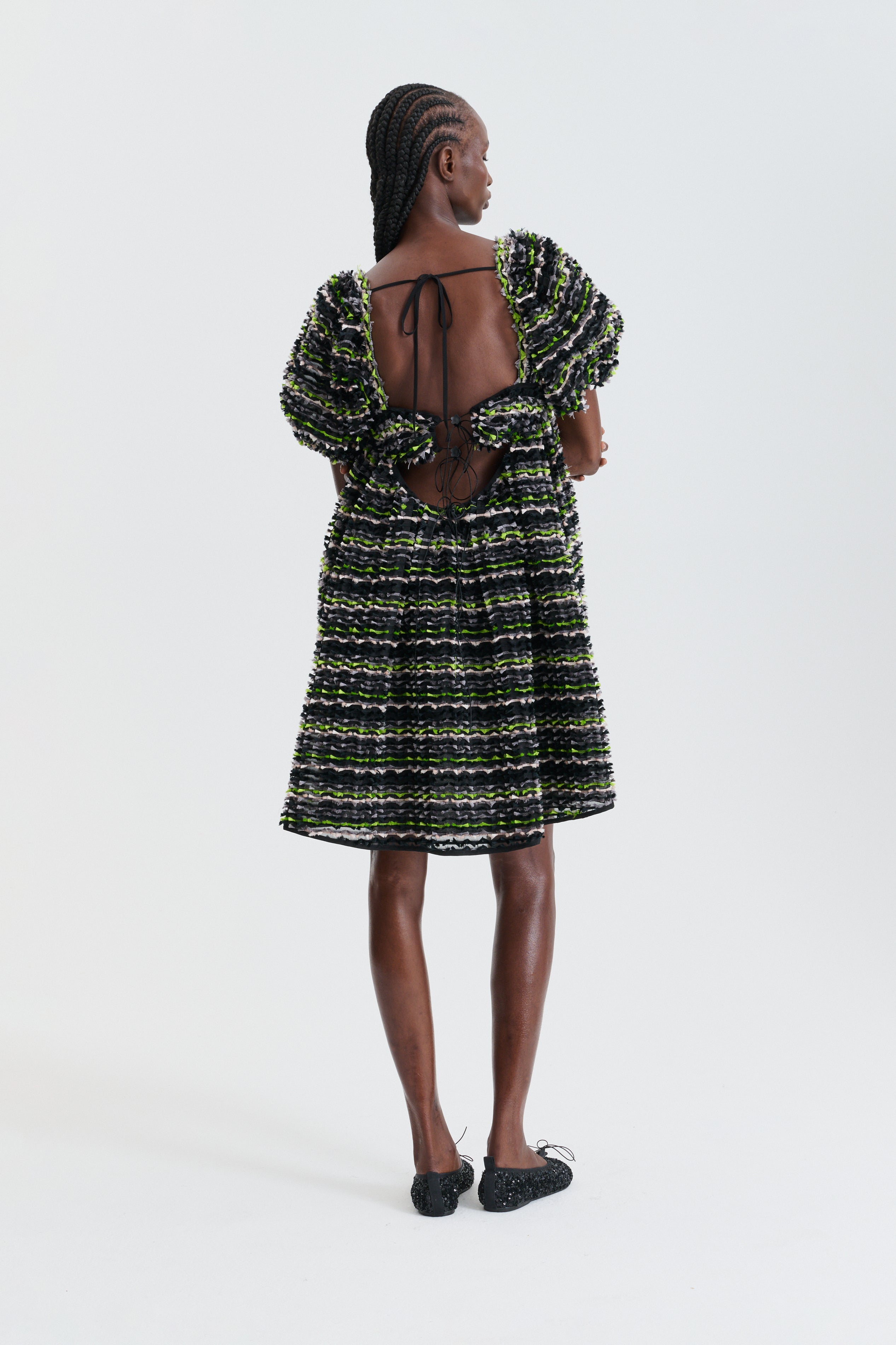 CBRAGNHILD | DRESS STRIPED FIL-COUPÉ BLACK MULTI