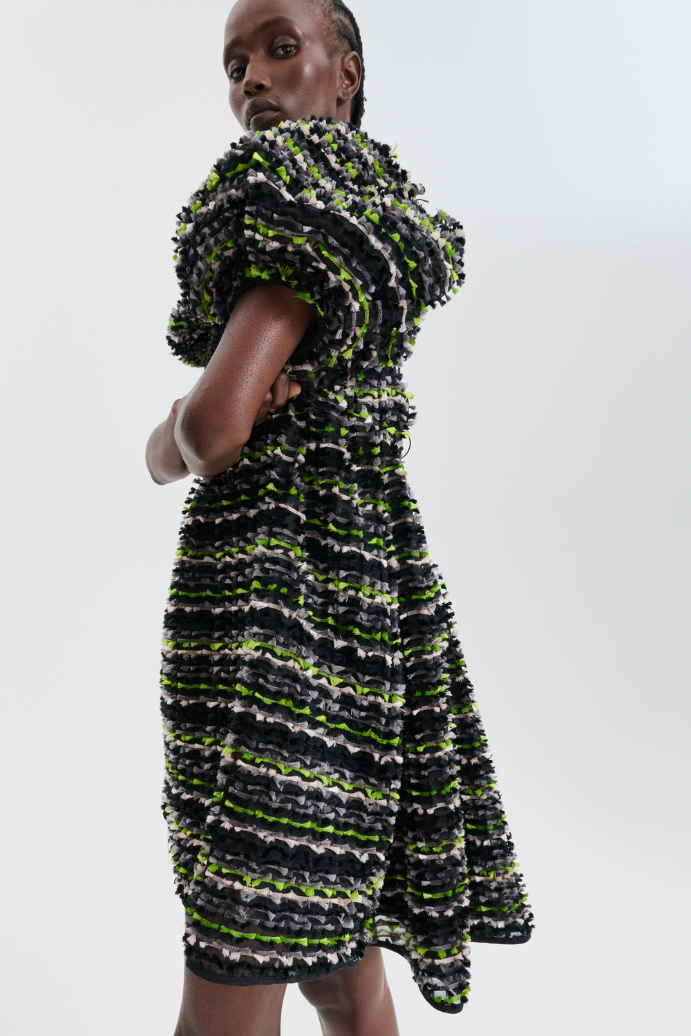 CBRAGNHILD | DRESS STRIPED FIL-COUPÉ BLACK MULTI