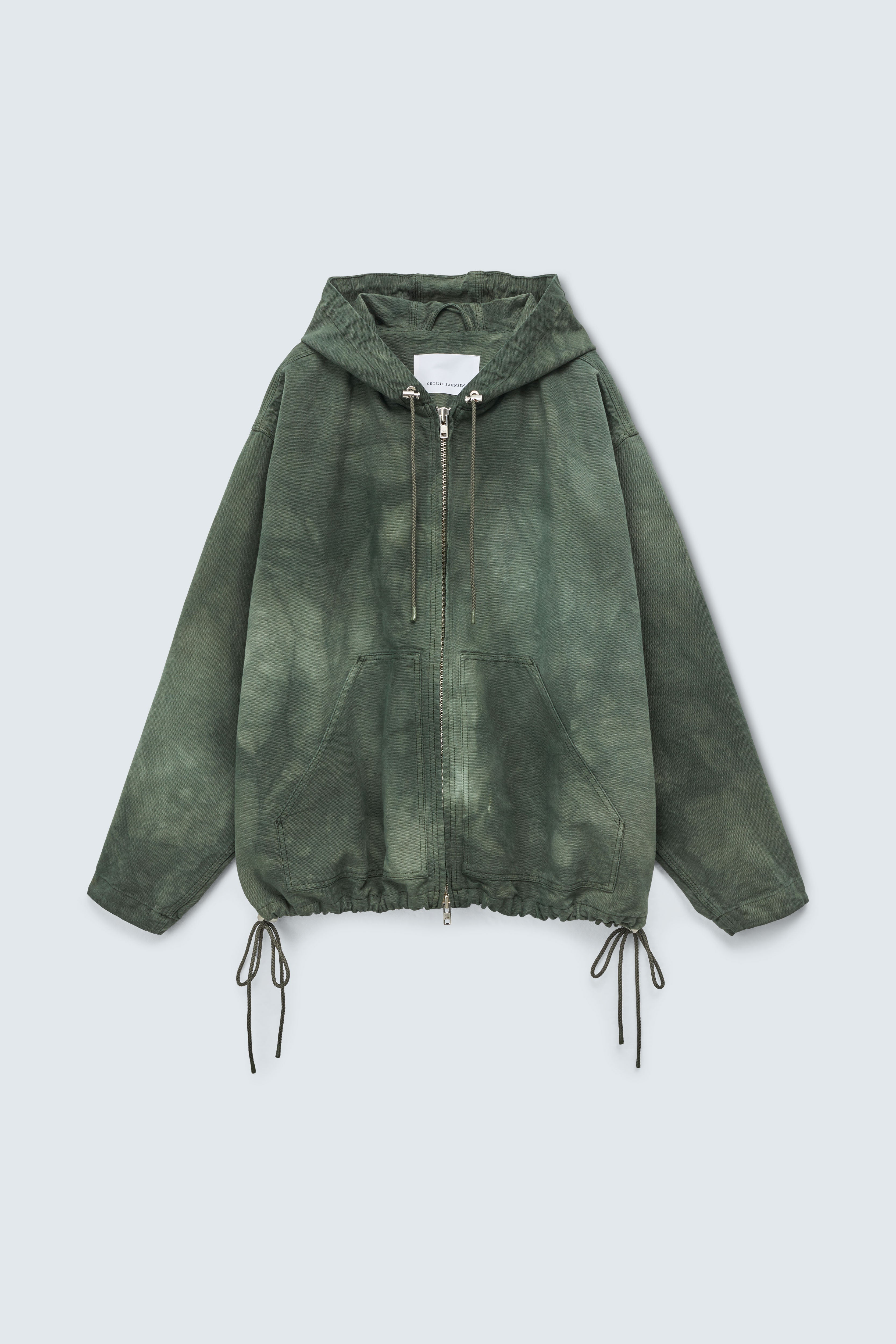 CBGRIFFEN | JACKET CANVAS WASHED GREEN