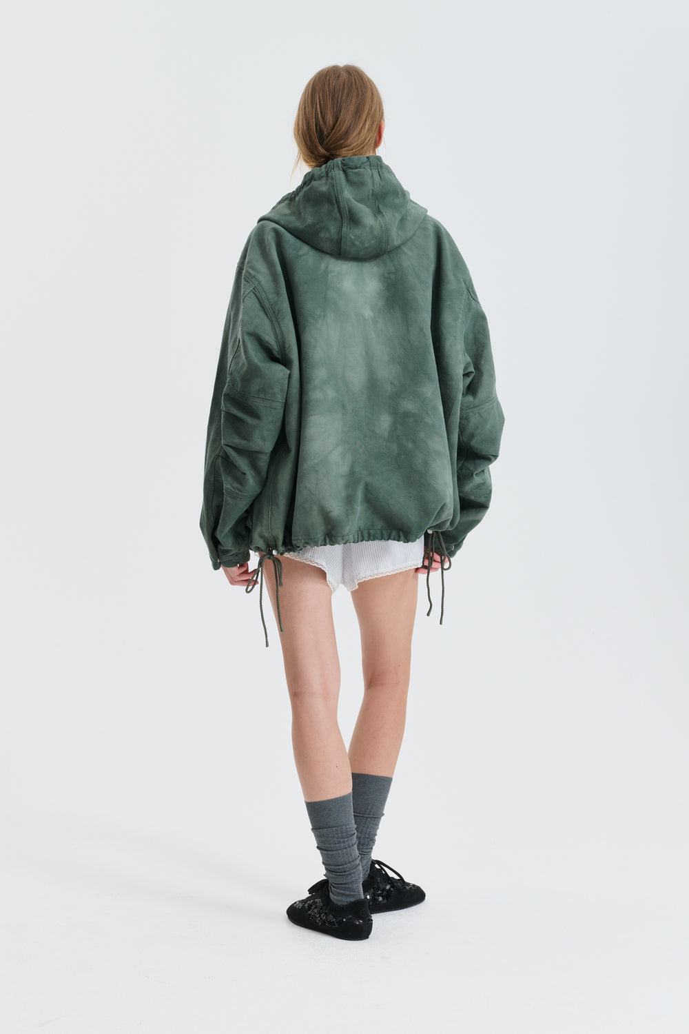 CBGRIFFEN | JACKET CANVAS WASHED GREEN