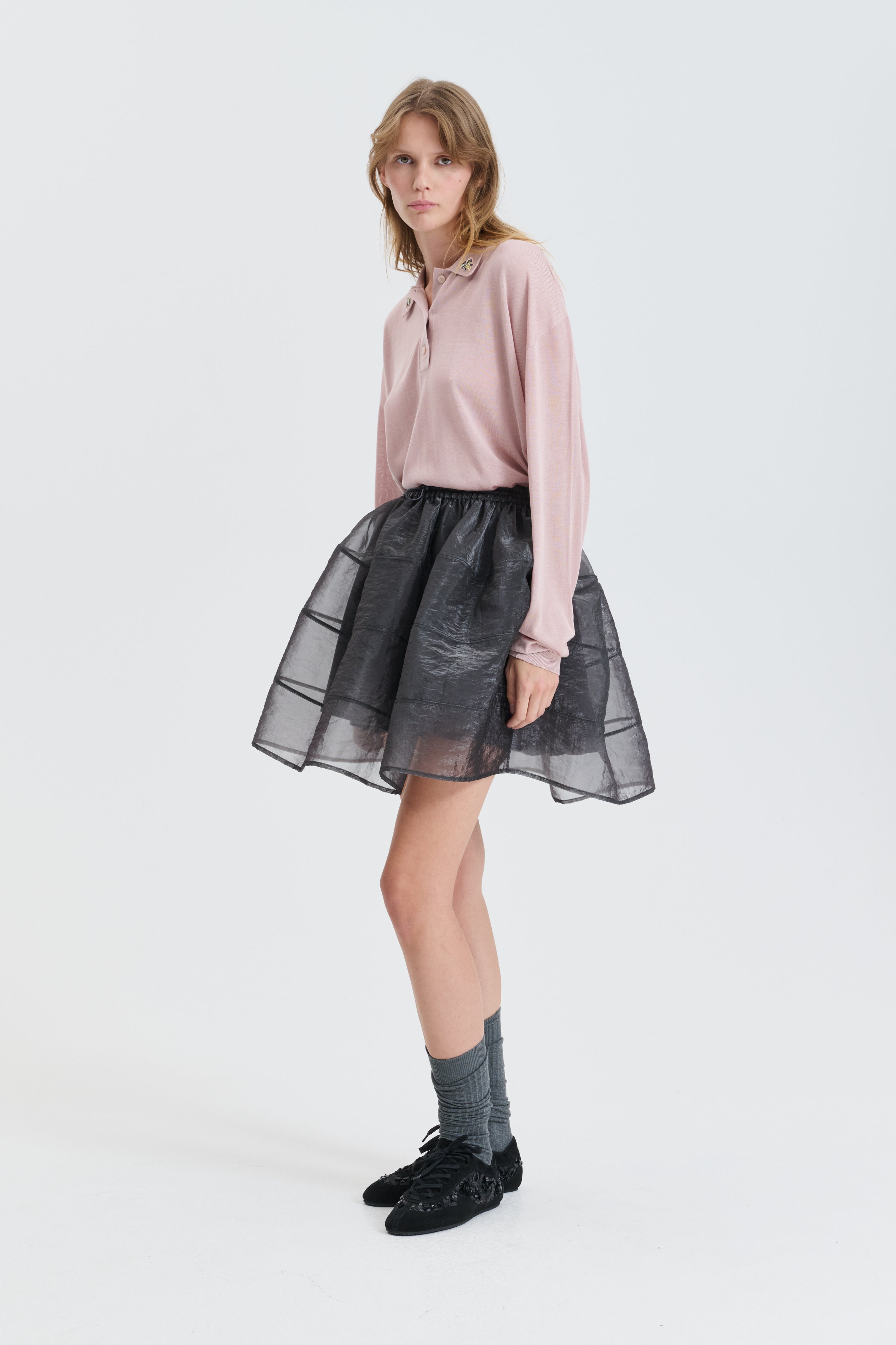 CBCAYLA | SKIRT LIQUID MYRTIA GREY