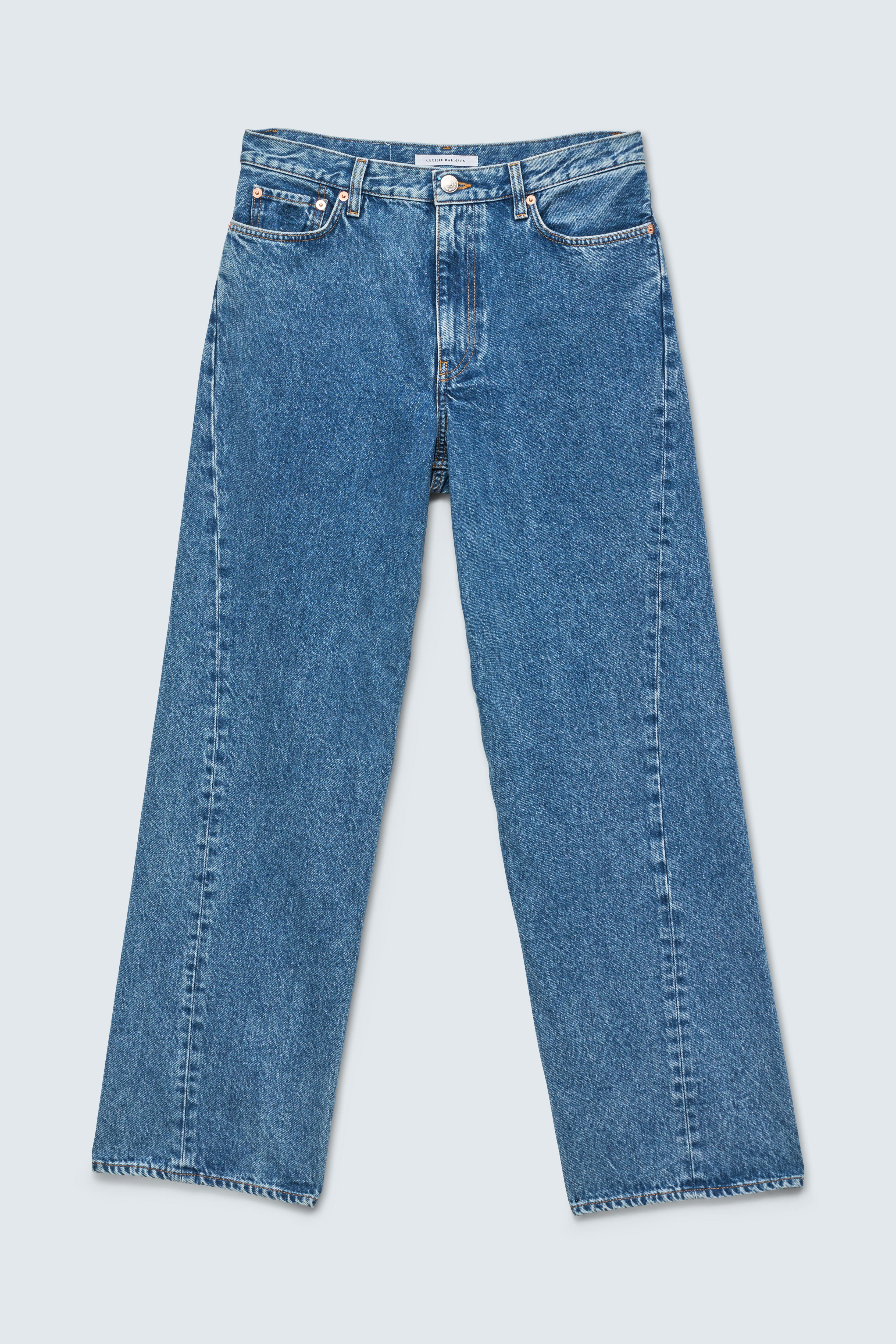 CBGENEVA | JEANS DENIM WASHED BLUE