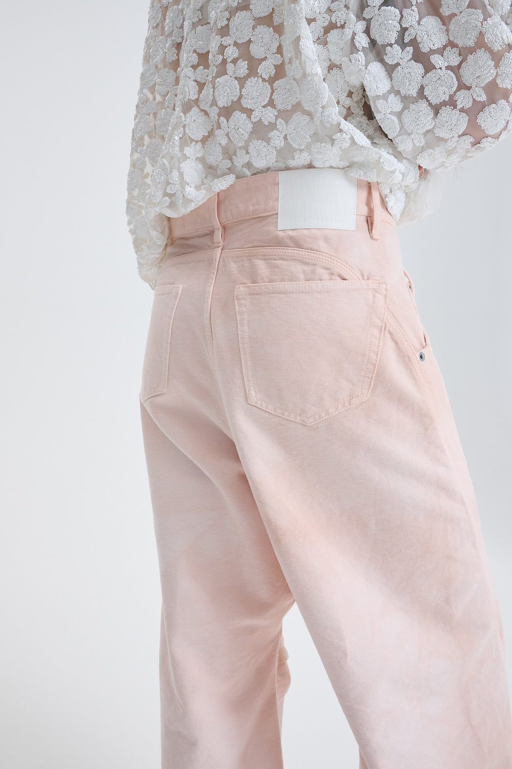 CBGABEL | TROUSERS CANVAS PINK