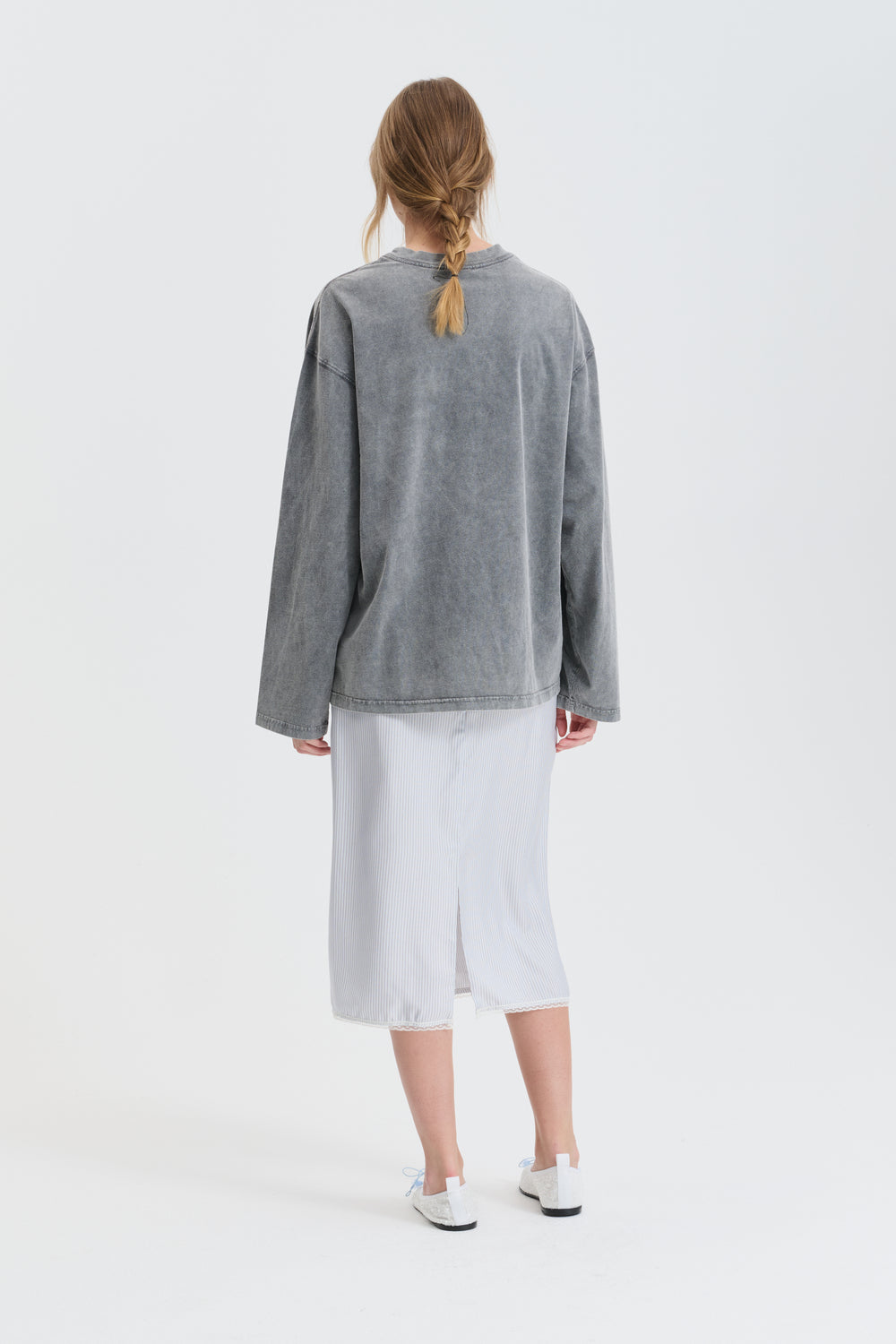 CBGABI | T-SHIRT JERSEY WASHED BLACK