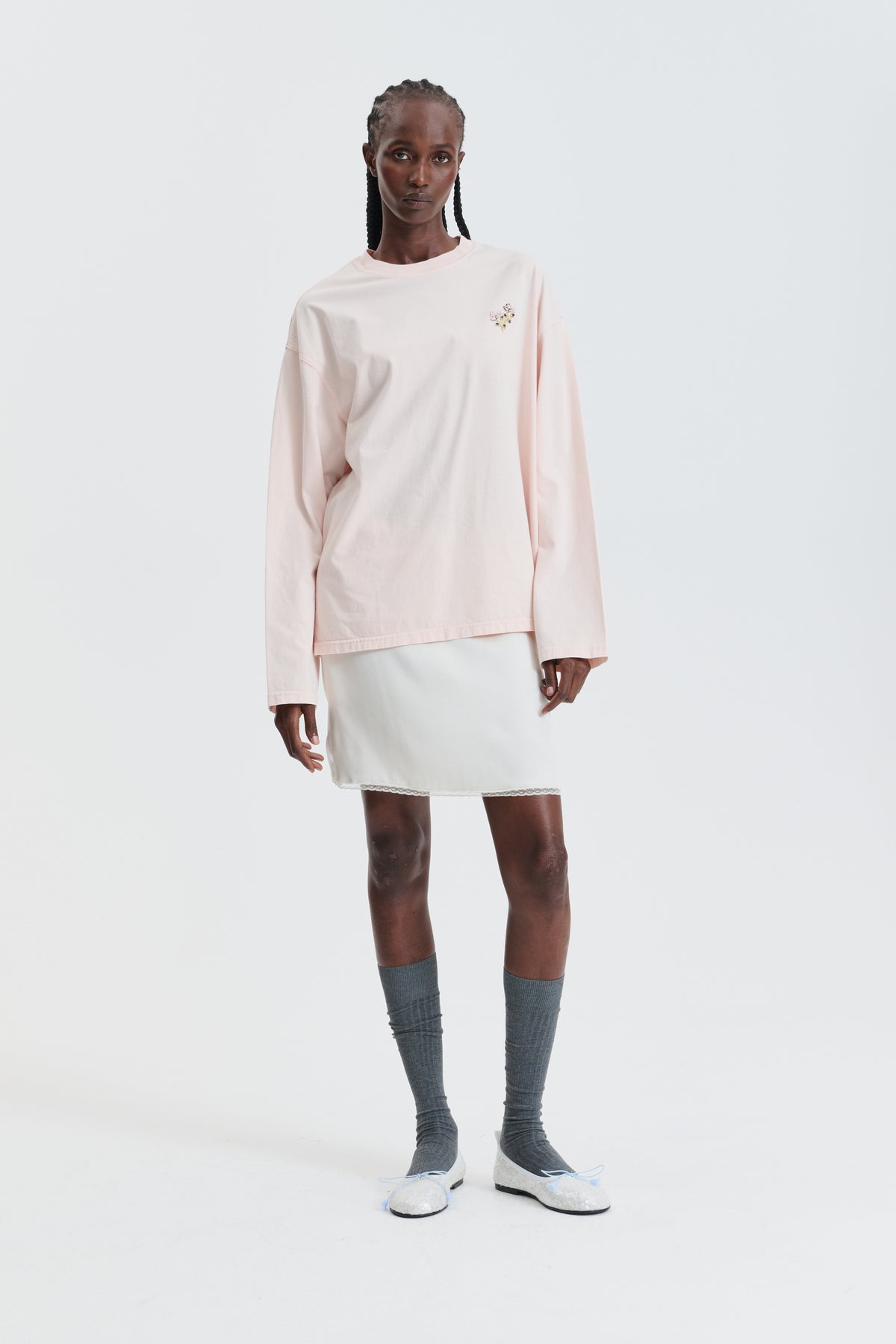 CBGABI | T-SHIRT JERSEY WASHED PINK