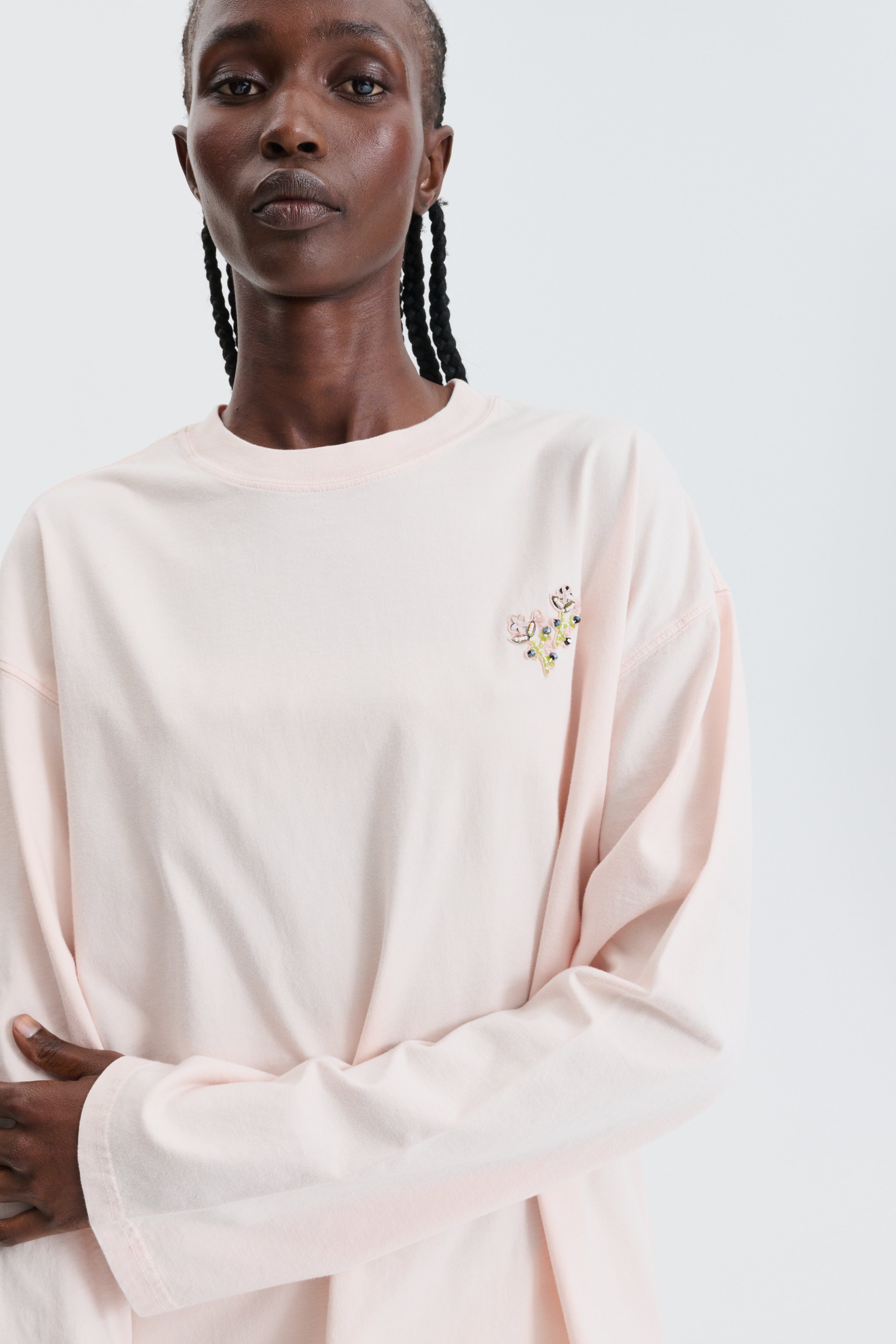 CBGABI | T-SHIRT JERSEY WASHED PINK