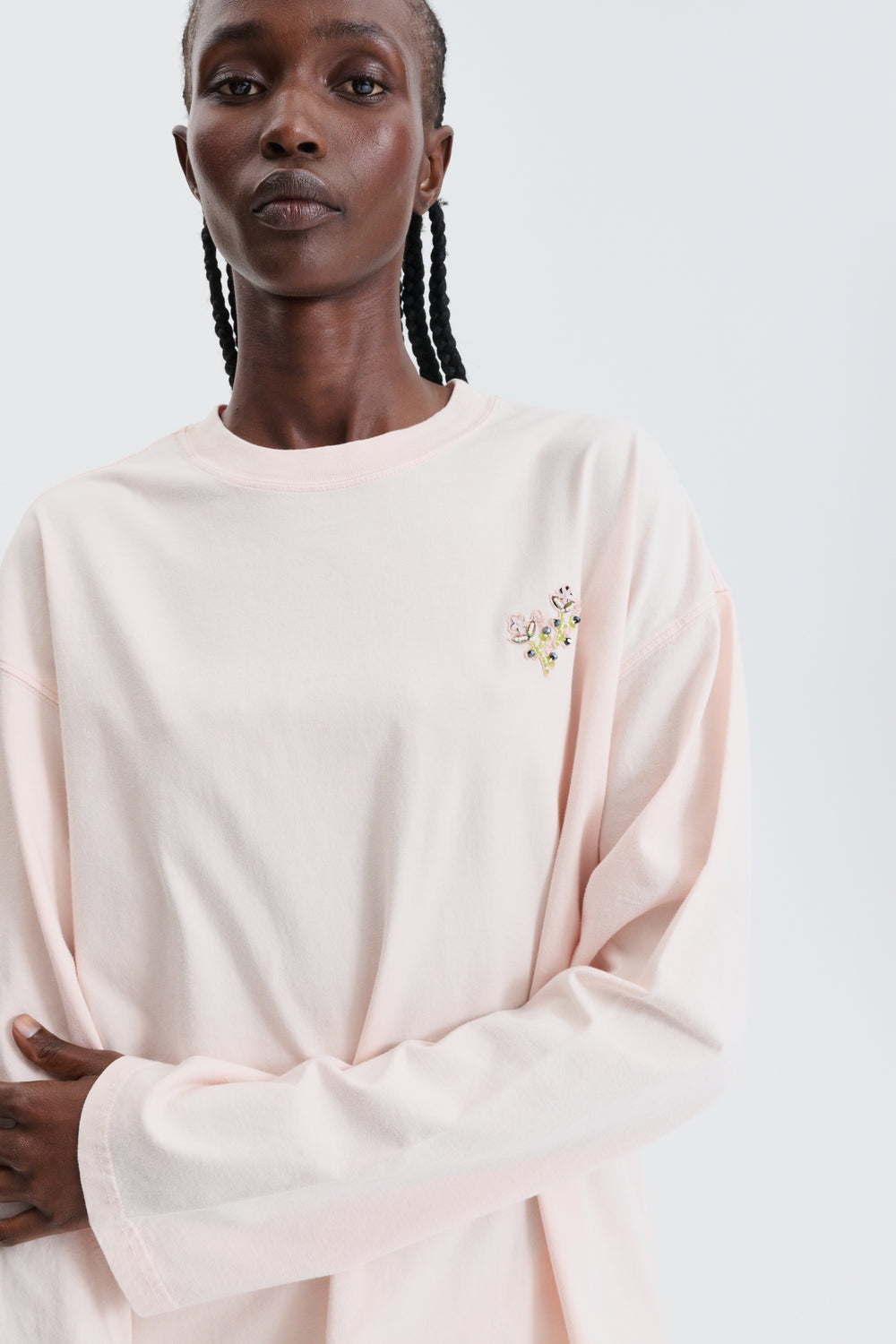 CBGABI | T-SHIRT JERSEY WASHED PINK