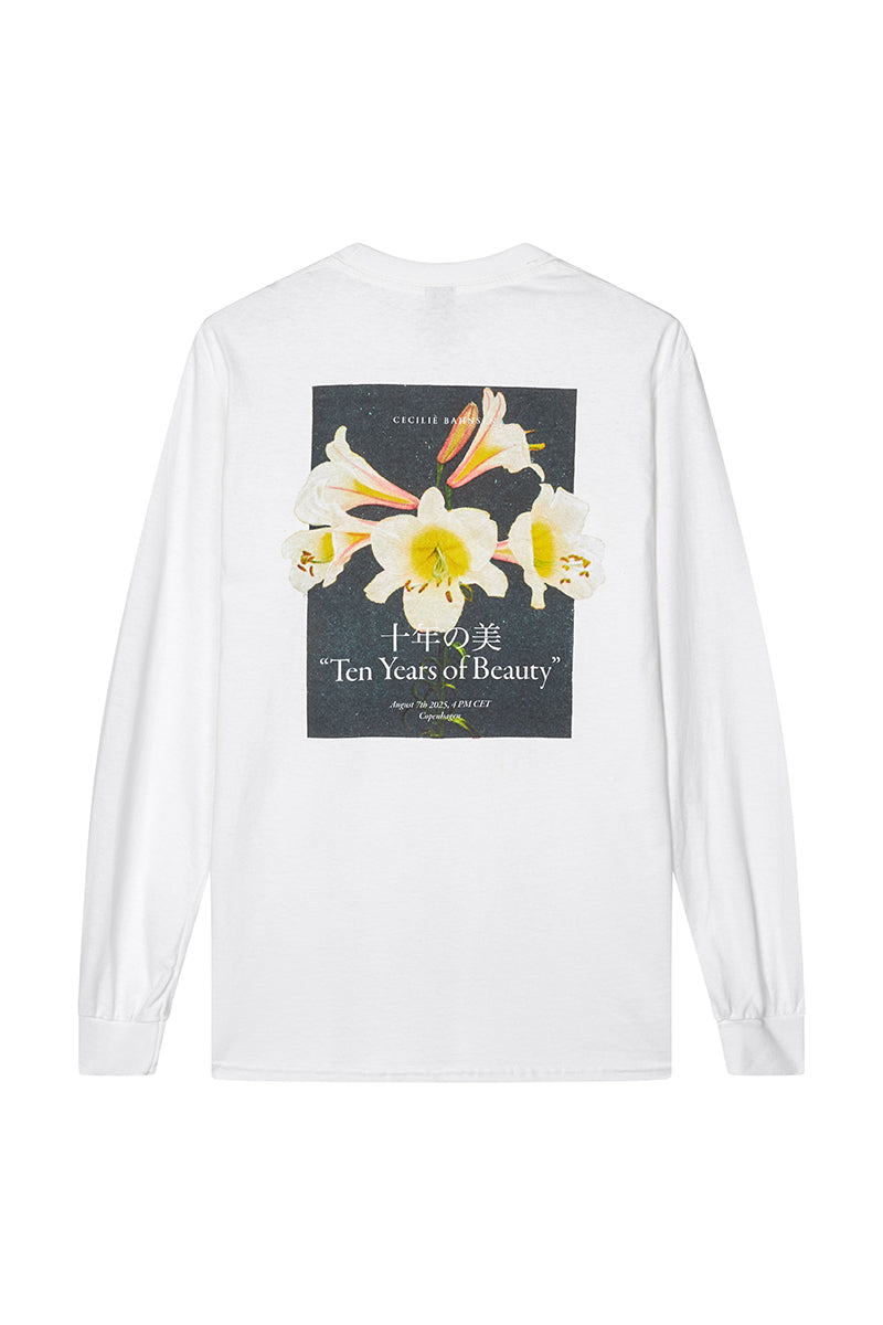 10 YEARS OF BEAUTY LIMITED EDITION LONG-SLEEVE | T-SHIRT WHITE