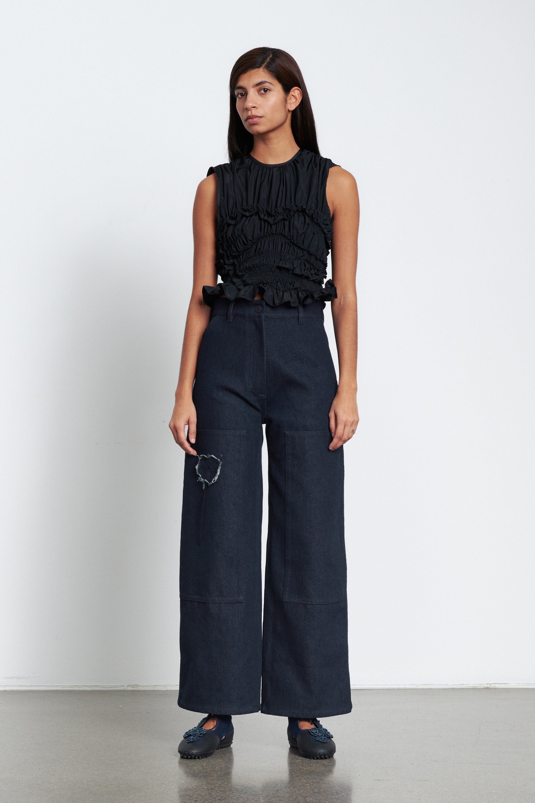 SUSAN  TROUSERS DENIM INDIGO