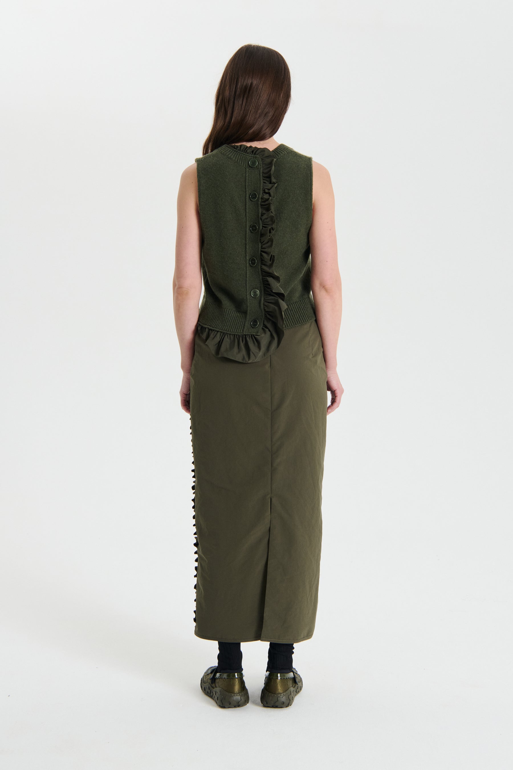 cecilie bahnsen LEHANNE VEST セシリーバンセン セシリーバンセン - Cecilie Bahnsen | Vest w/Cut-out | RESTIR リステア