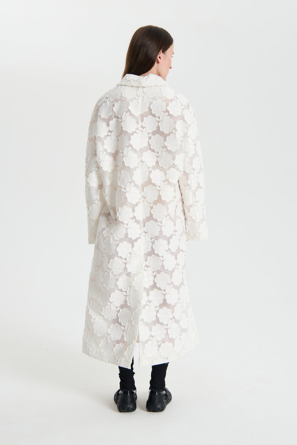 HAYDEN | COAT SUNSHINE FIL-COUPÉ WHITE