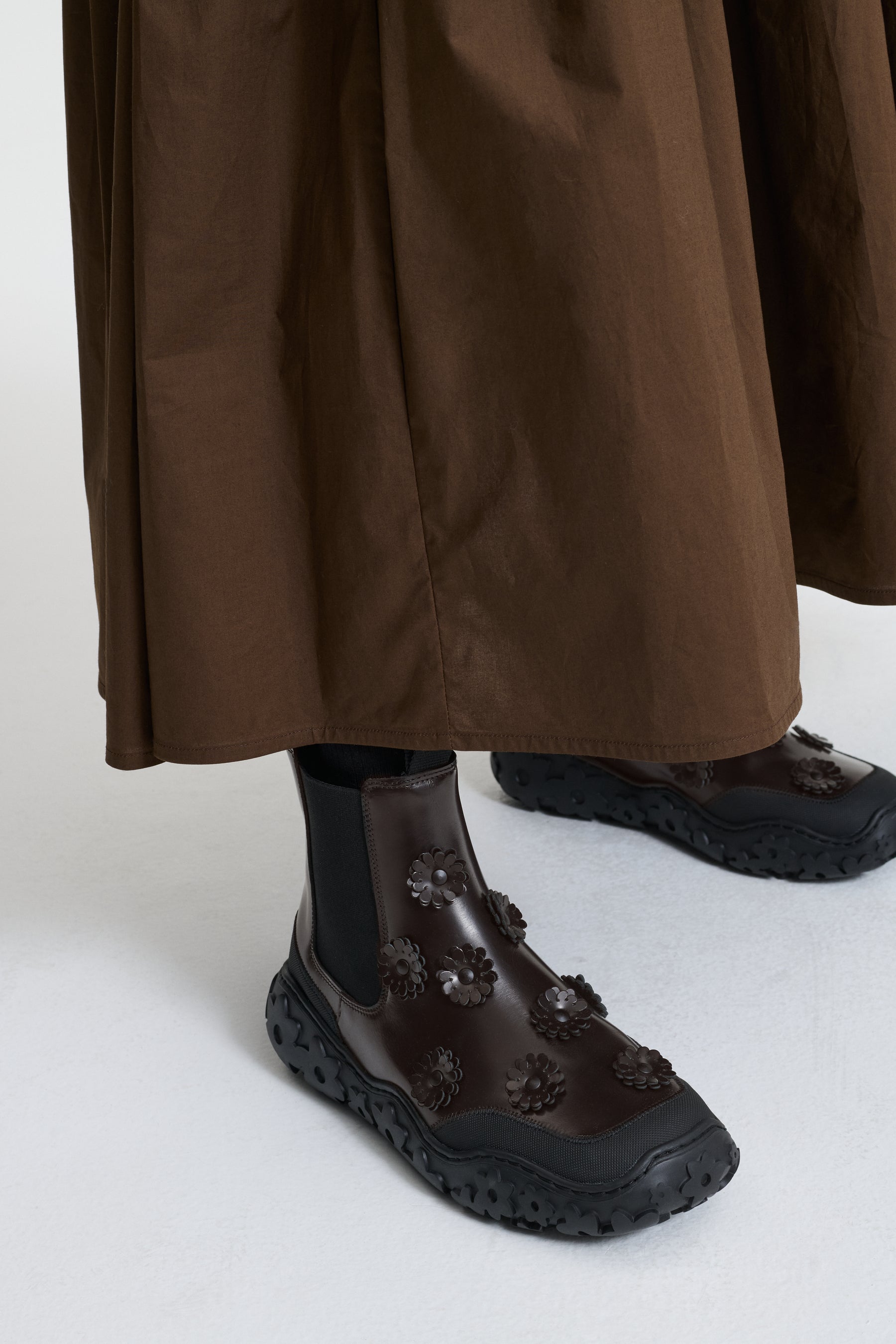 BINLEY | BOOT LEATHER BROWN