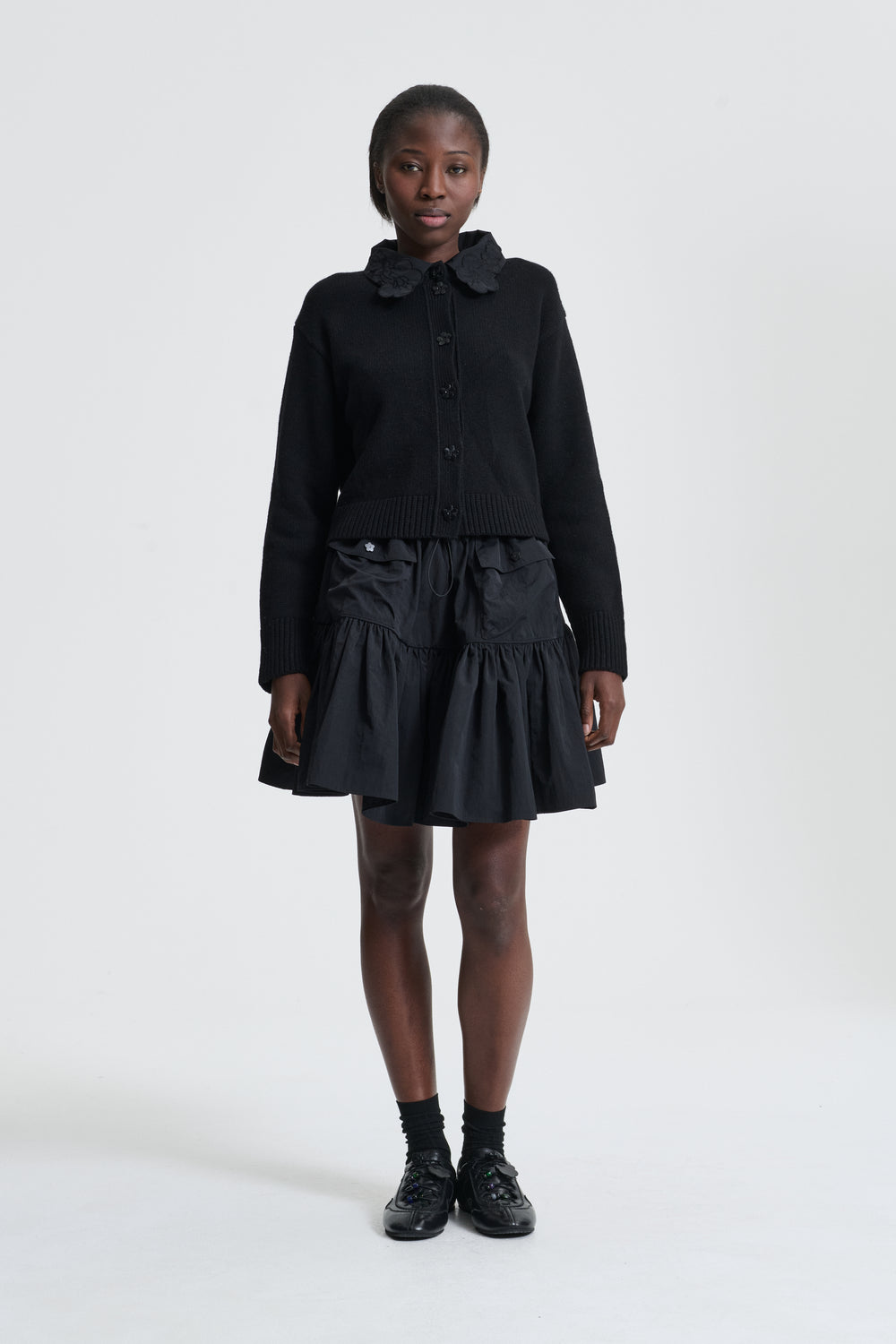 BIBI | CARDIGAN RECYCLED CASHMERE BLACK