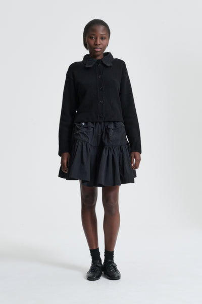 BIBI | CARDIGAN RECYCLED CASHMERE BLACK
