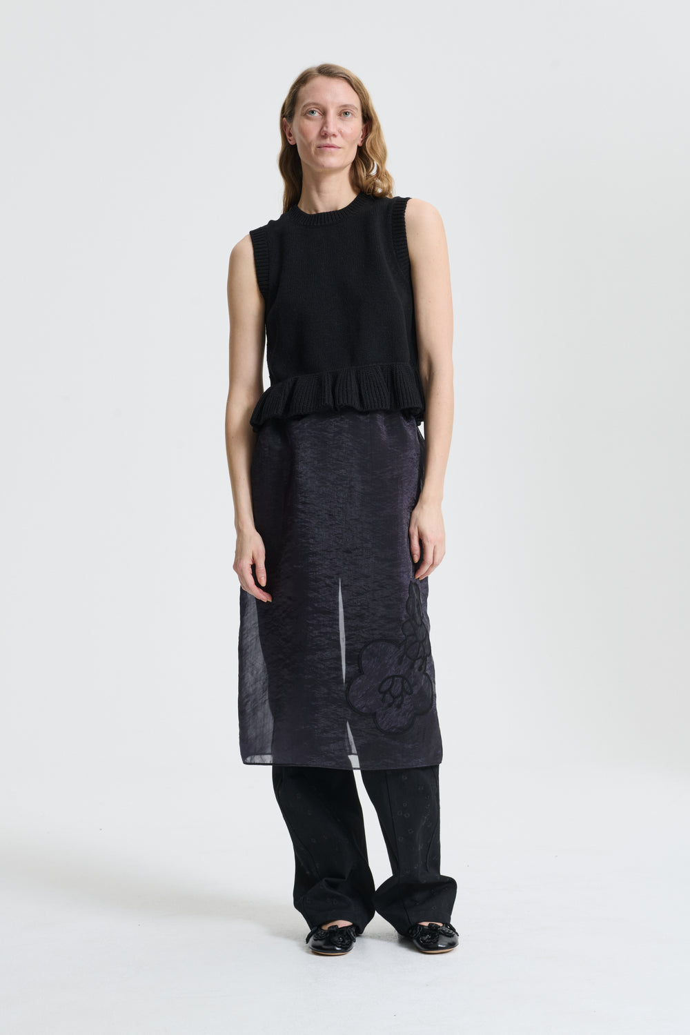 BILL | VEST RECYCLED CASHMERE BLACK