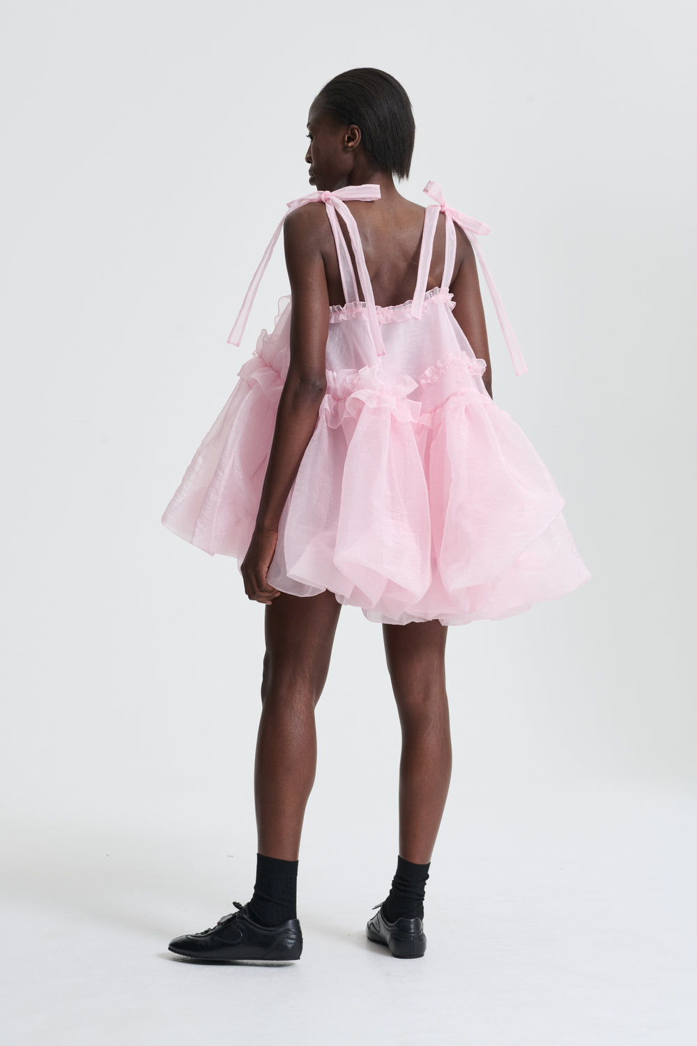 CRISTINA | DRESS LIQUID MYRTIA BLUSH PINK