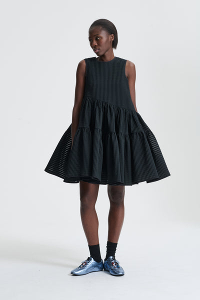 FAE　Cecilie Bahnsen Hilda Dress ブラック ABIGAIL | DRESS MIKU JACQUARD BLACK