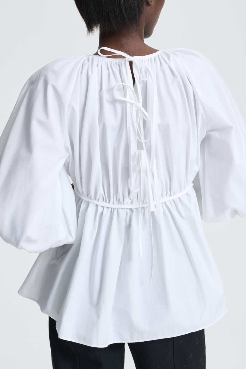 AMO | TOP COTTON WHITE