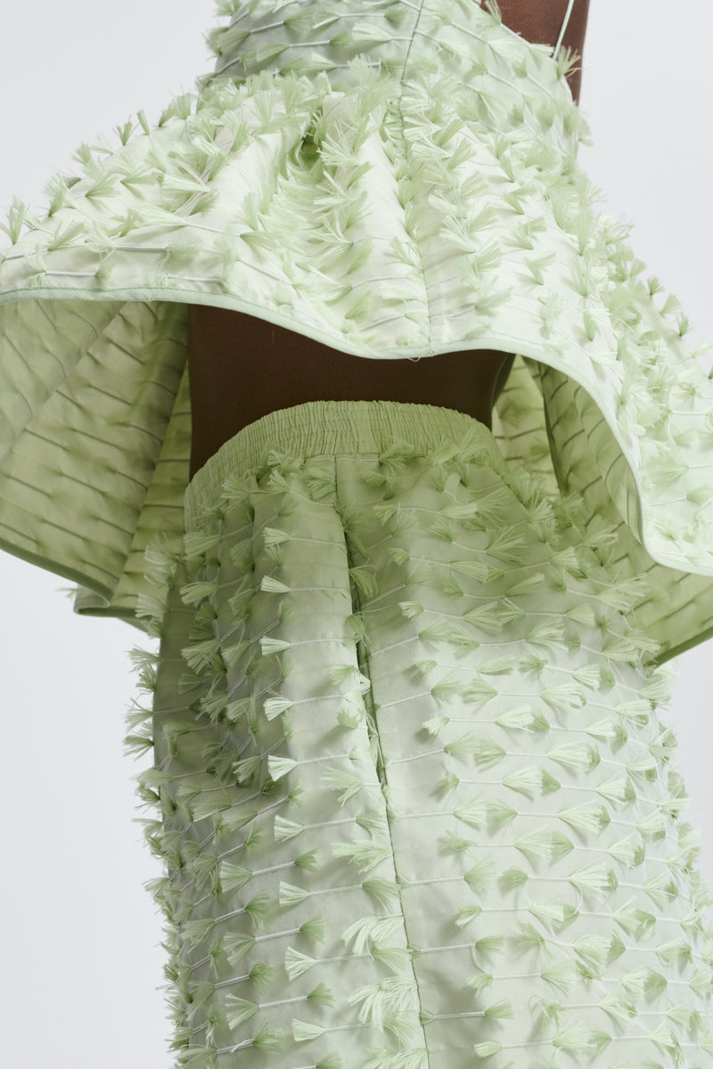 BABETTE | TOP FIAMMA FIL-COUPÉ PASTEL GREEN