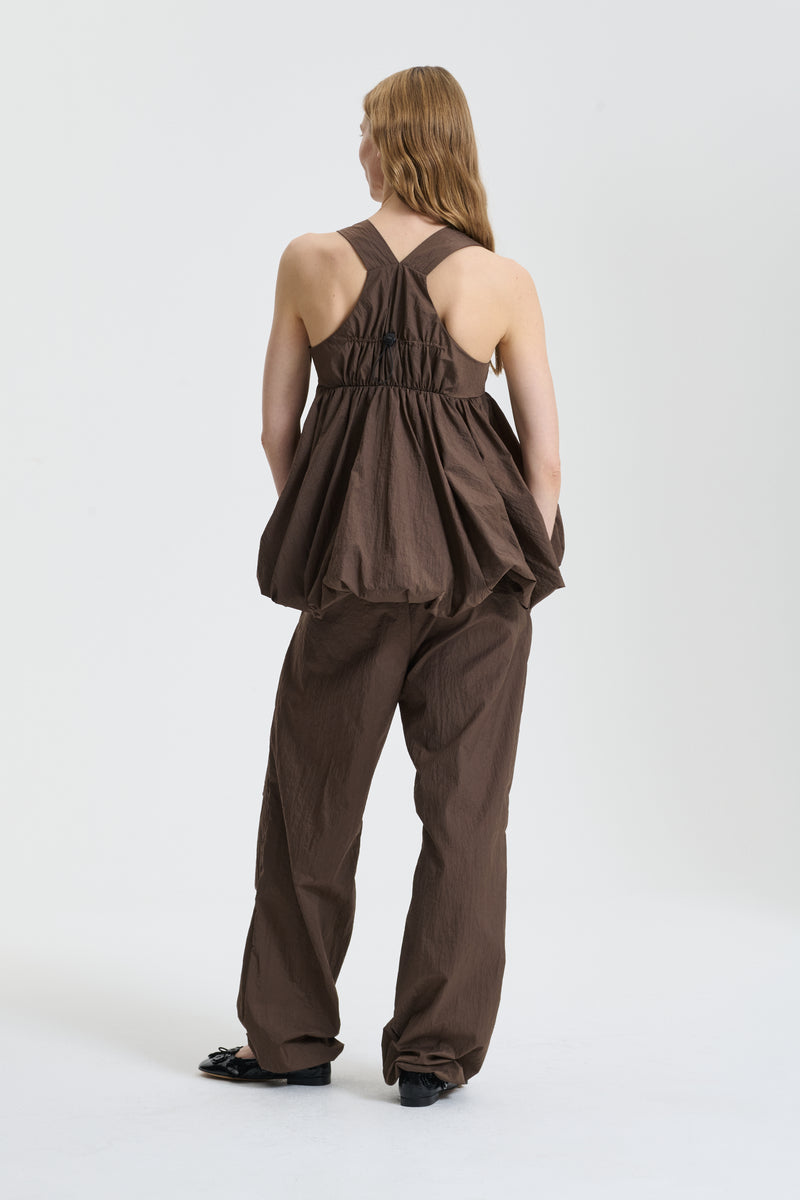 Cecilie Bahnsen ブラウンニットベスト 3.