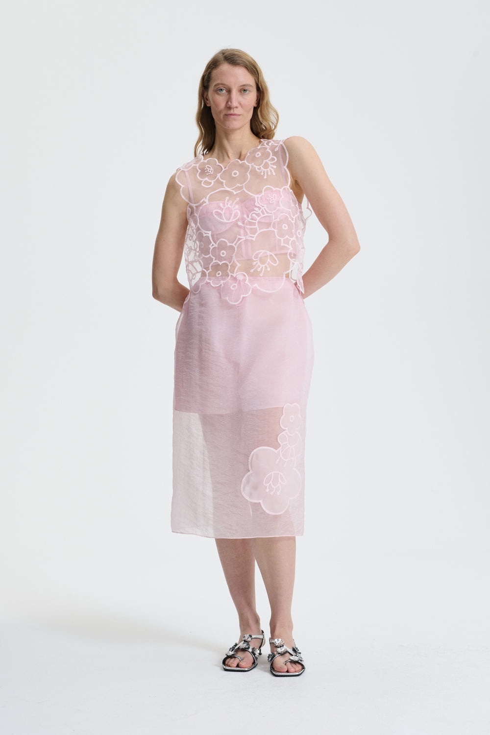 BAMBI | SKIRT LIQUID MYRTIA BLUSH PINK