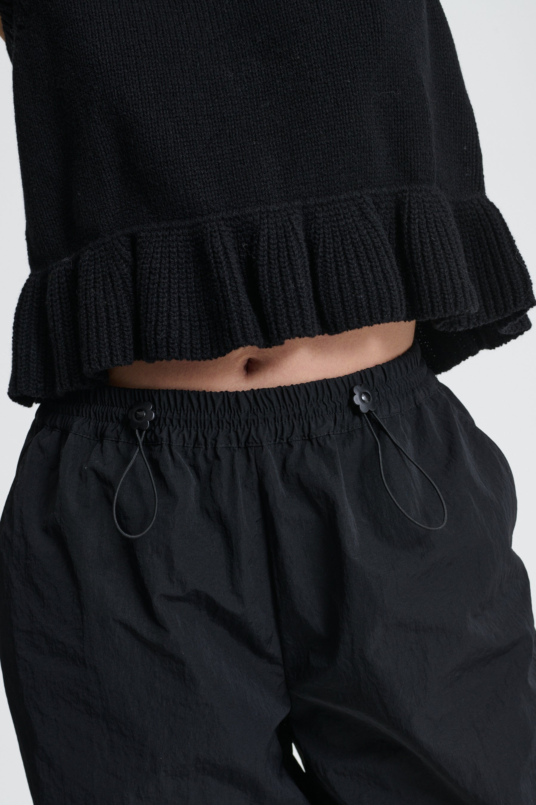 【Cecilie Bahnsen】BROOKS PANTS Cecilie Bahnsen Brooks Joggers Recycled Taffeta Brown | Shopbop