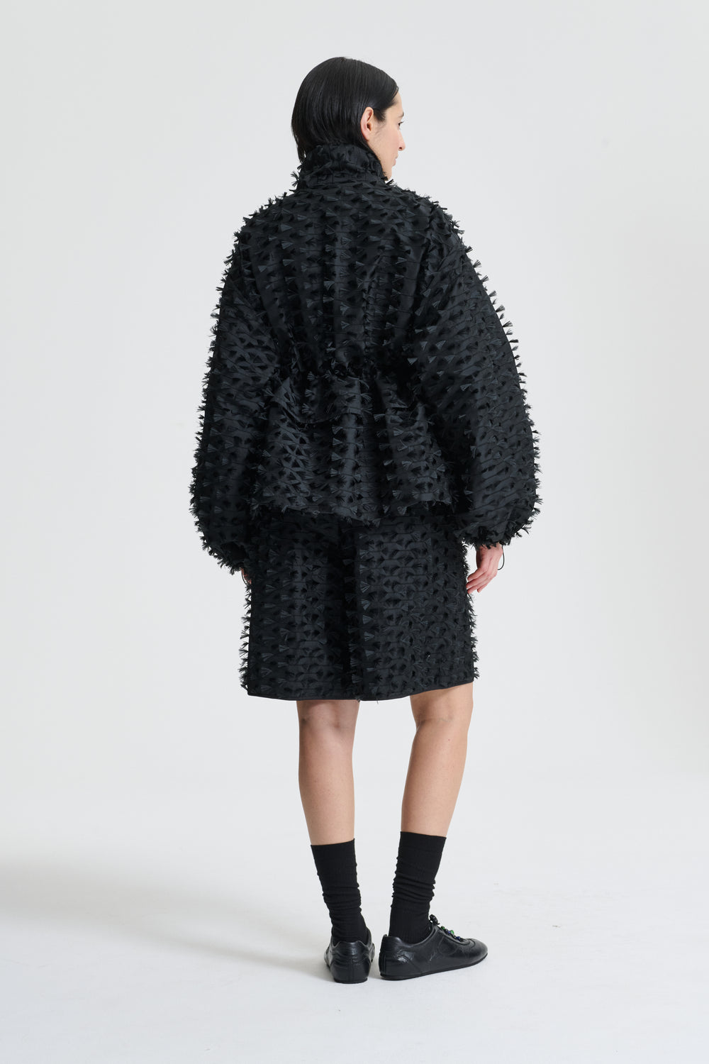 BRUNO | SHORTS FIAMMA FIL-COUPÉ BLACK