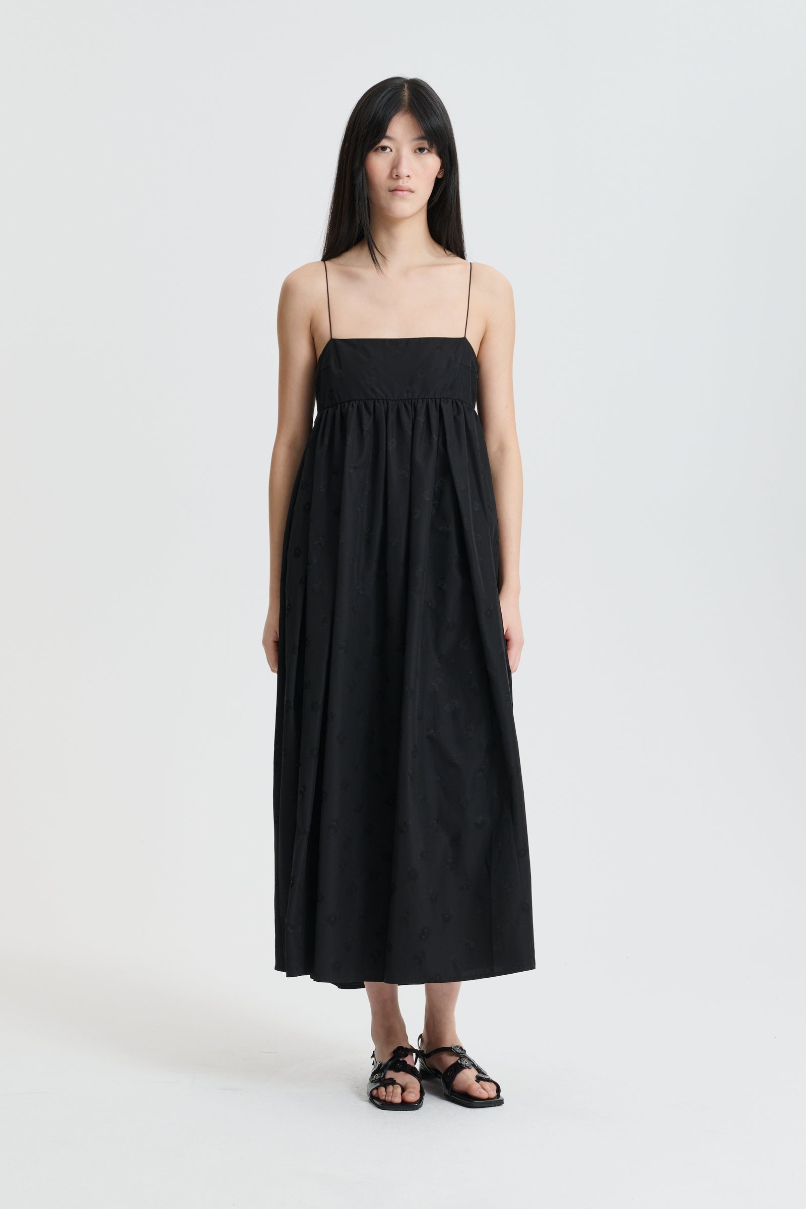 CBVILMA | DRESS DITSY BELLIS BLACK