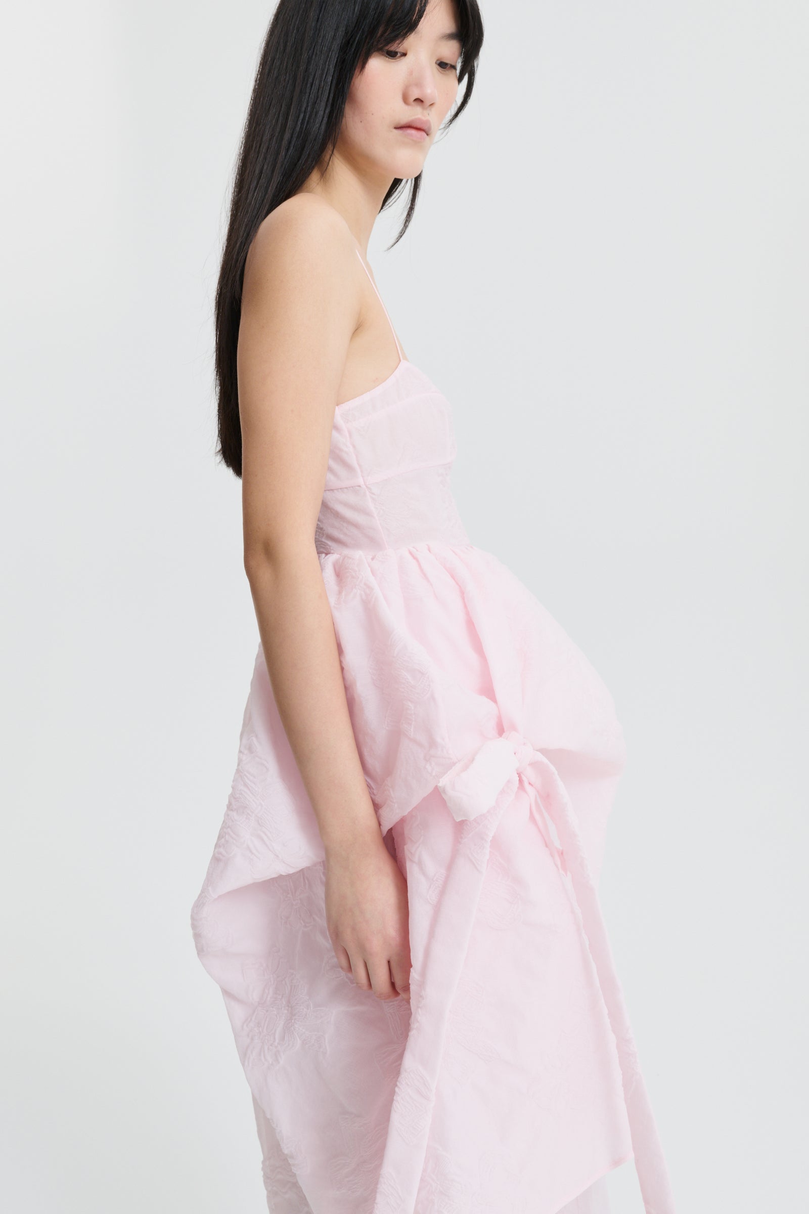 CBFEO | DRESS PAPILLON MATELASSÉ SOFT PINK