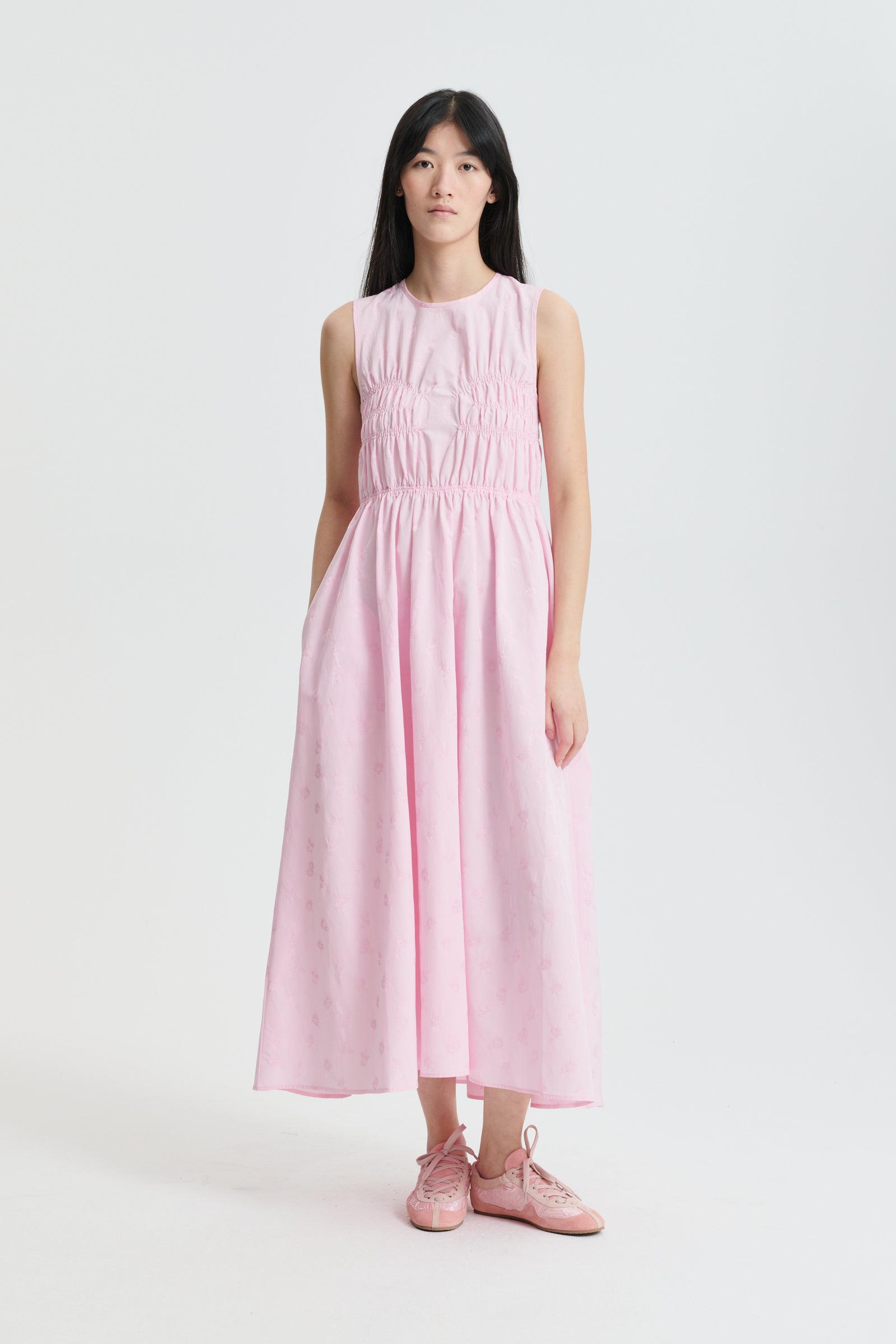 CBCHRISTY | DRESS DITSY BELLIS SOFT PINK