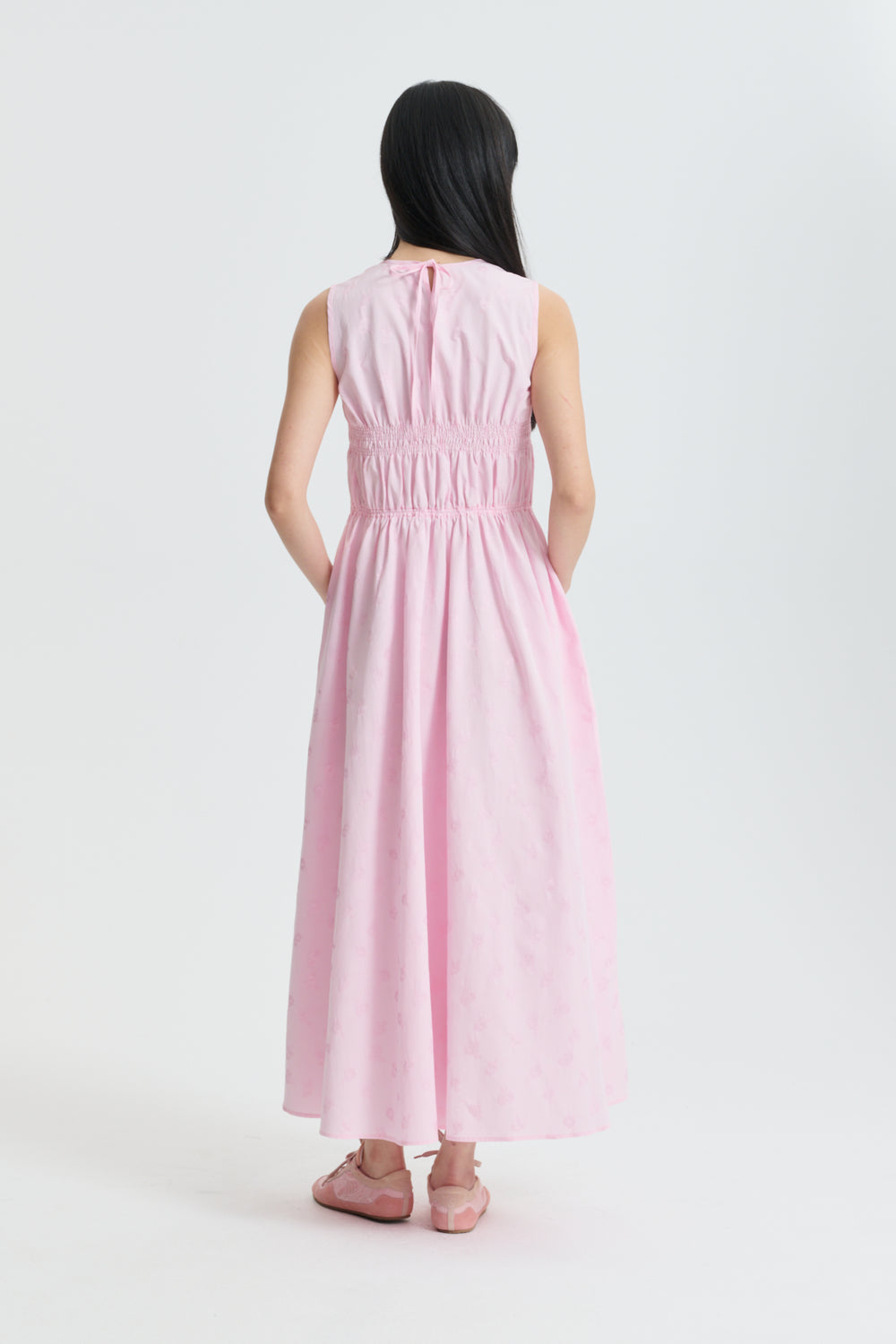 CBCHRISTY | DRESS DITSY BELLIS SOFT PINK
