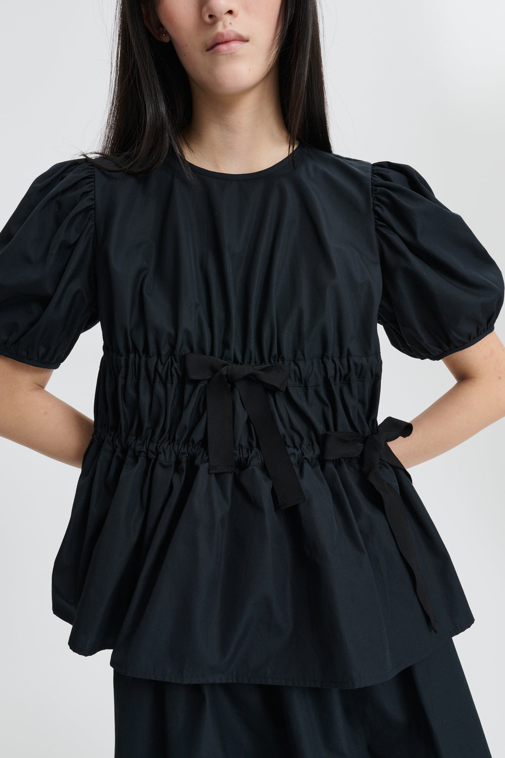 CBFREYA | TOP COTTON BLACK