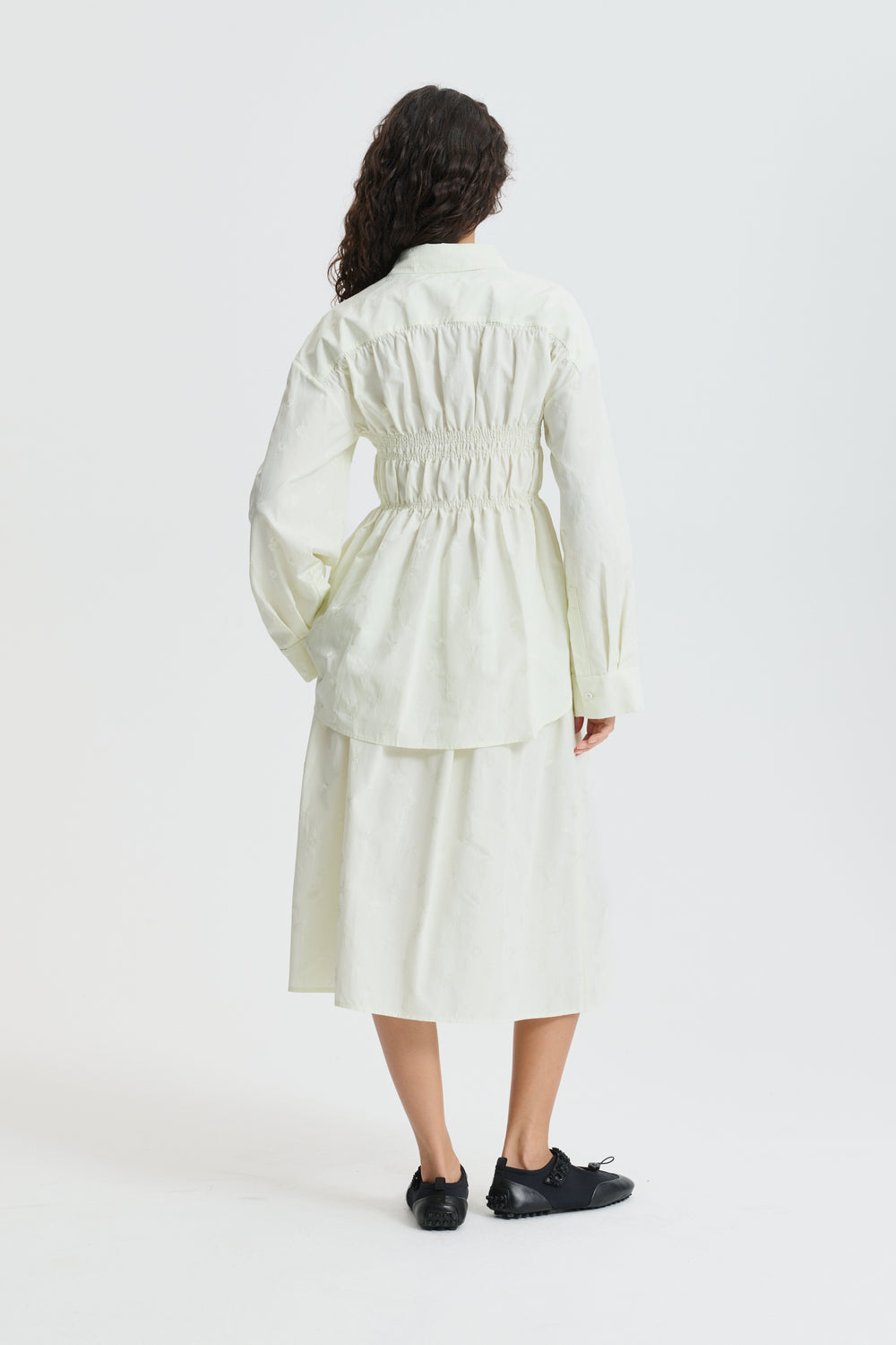 CBBRAXTON | SHIRT DITSY BELLIS PALE GREEN