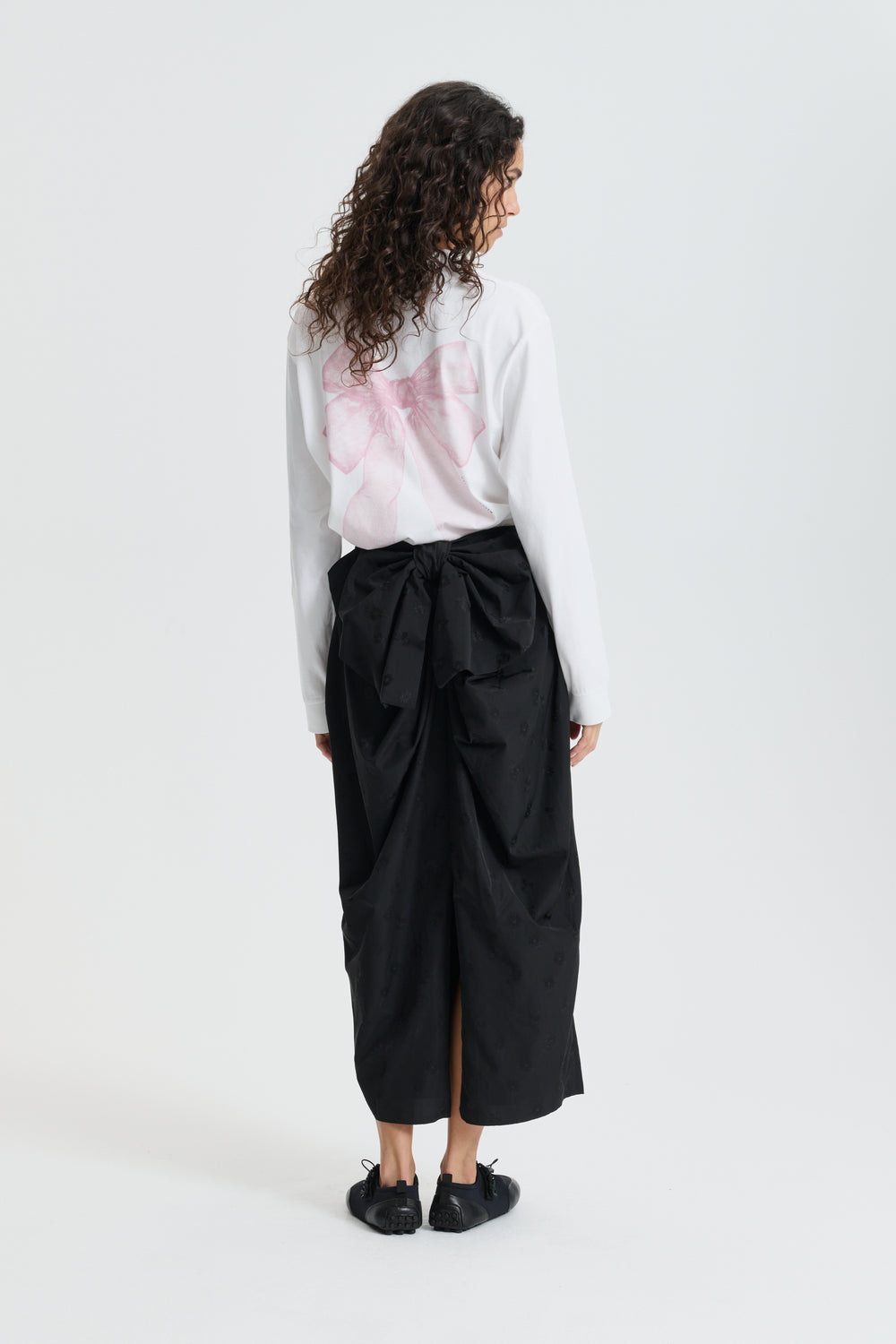 CBUMINA | SKIRT DITSY BELLIS BLACK