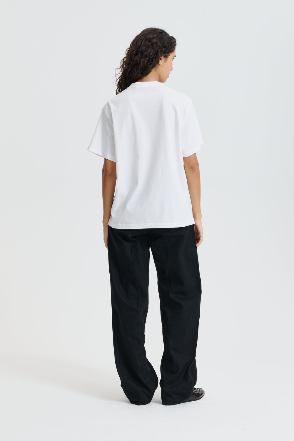CBDOROTHY | T-SHIRT JERSEY WHITE / BLACK