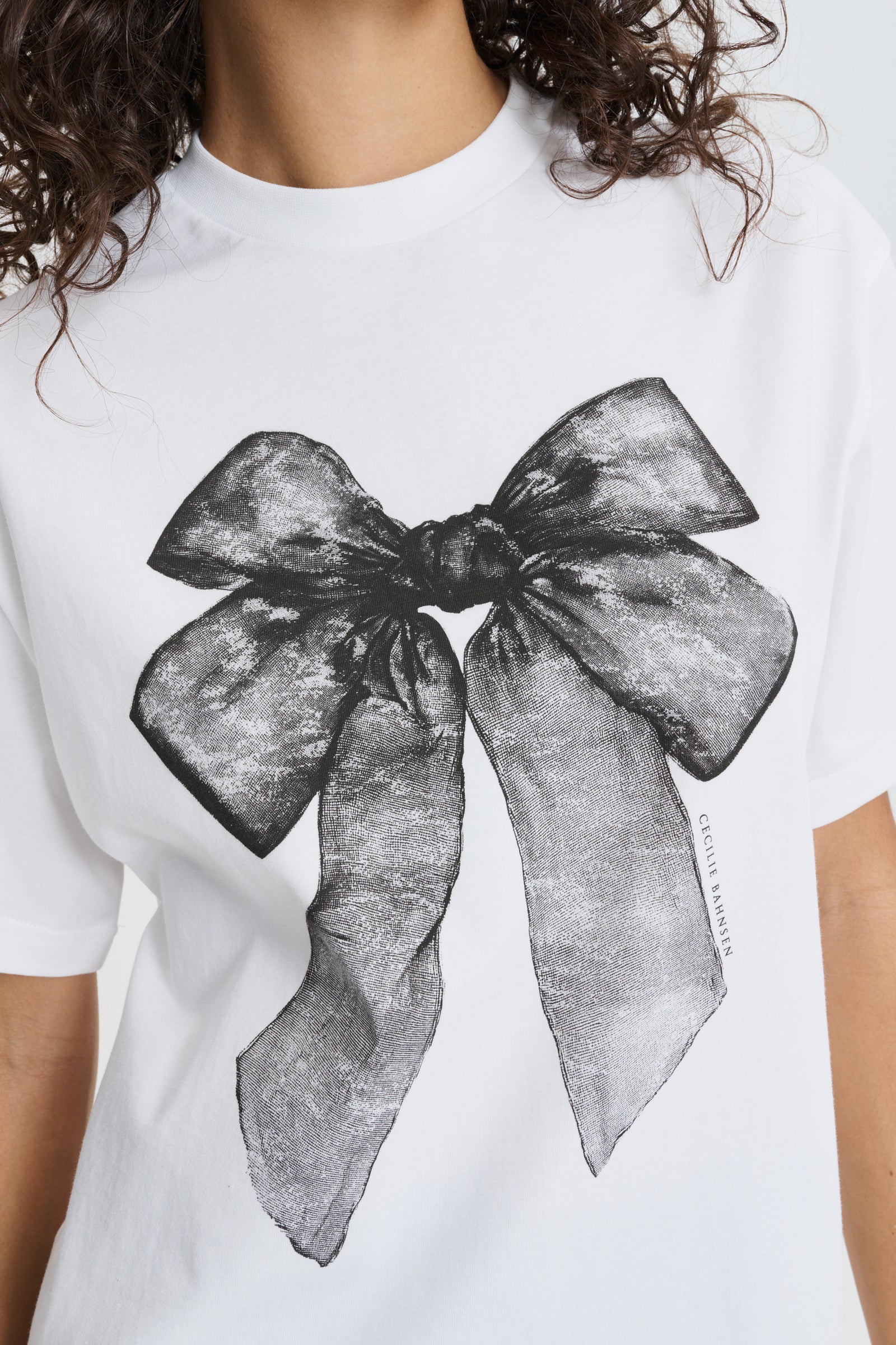 CBDOROTHY | T-SHIRT JERSEY WHITE / BLACK