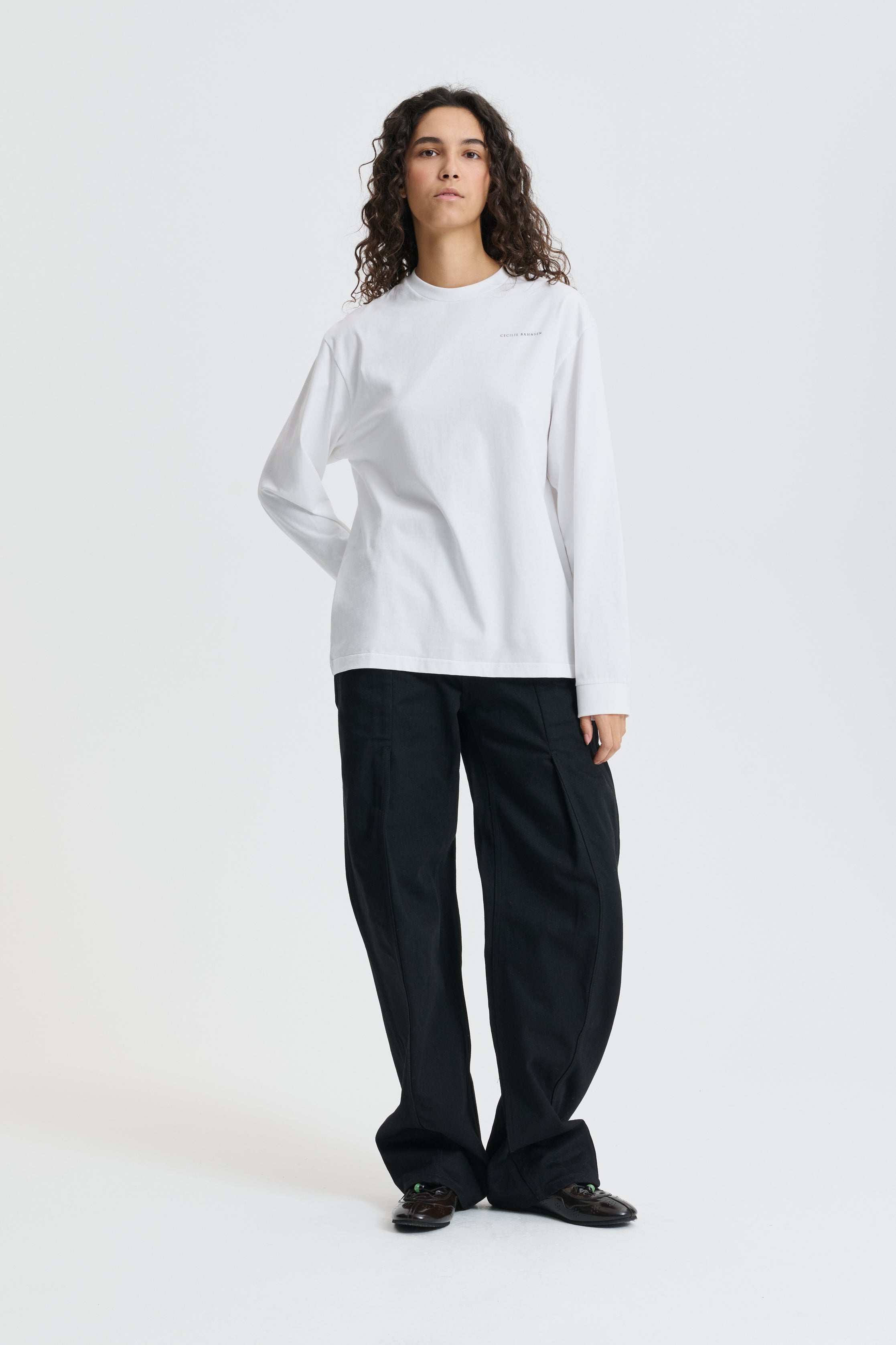 CBLILY | T-SHIRT JERSEY WHITE / PINK