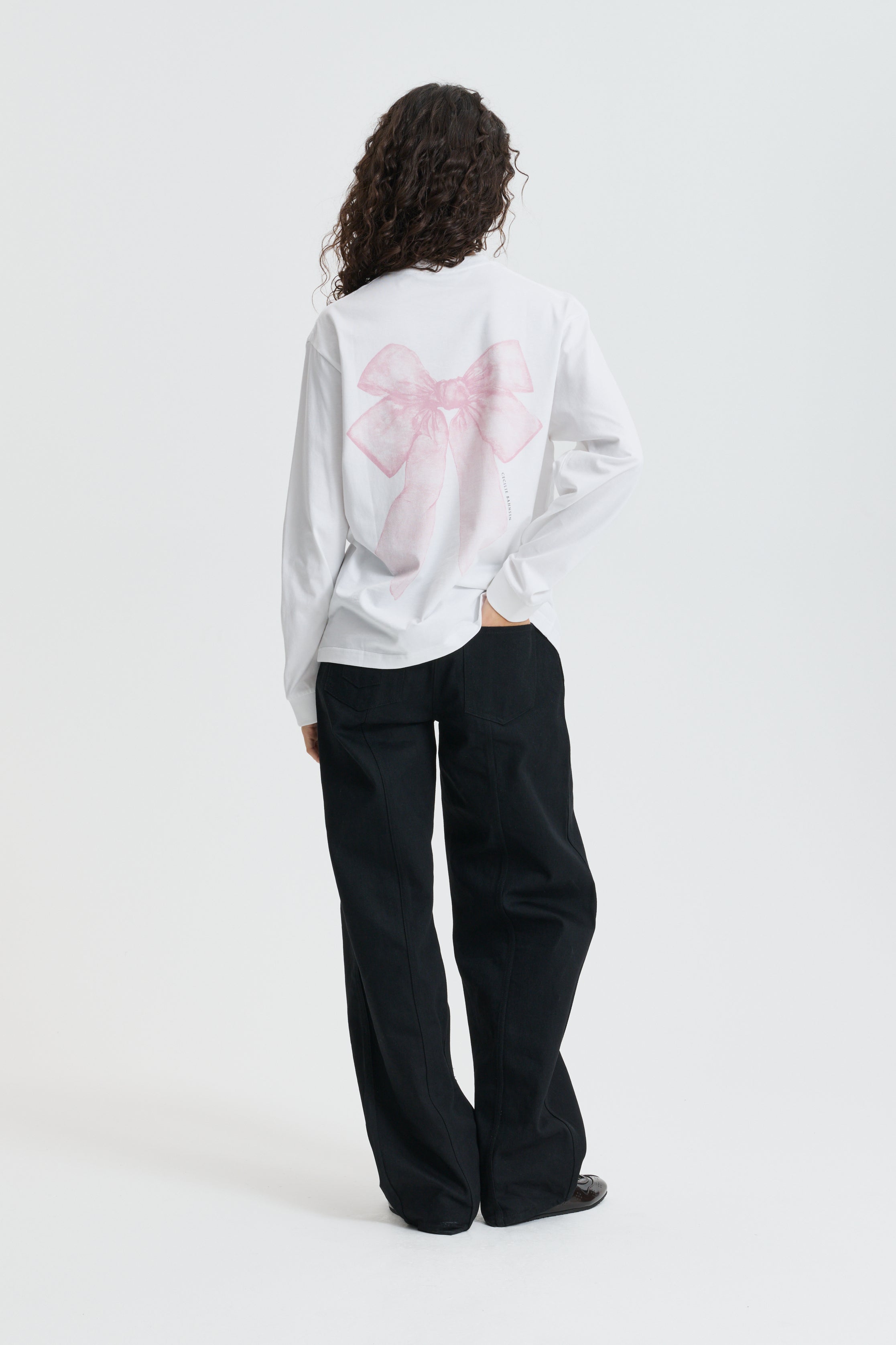 CBLILY | T-SHIRT JERSEY WHITE / PINK