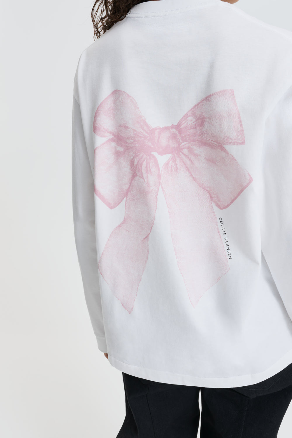CBLILY | T-SHIRT JERSEY WHITE / PINK