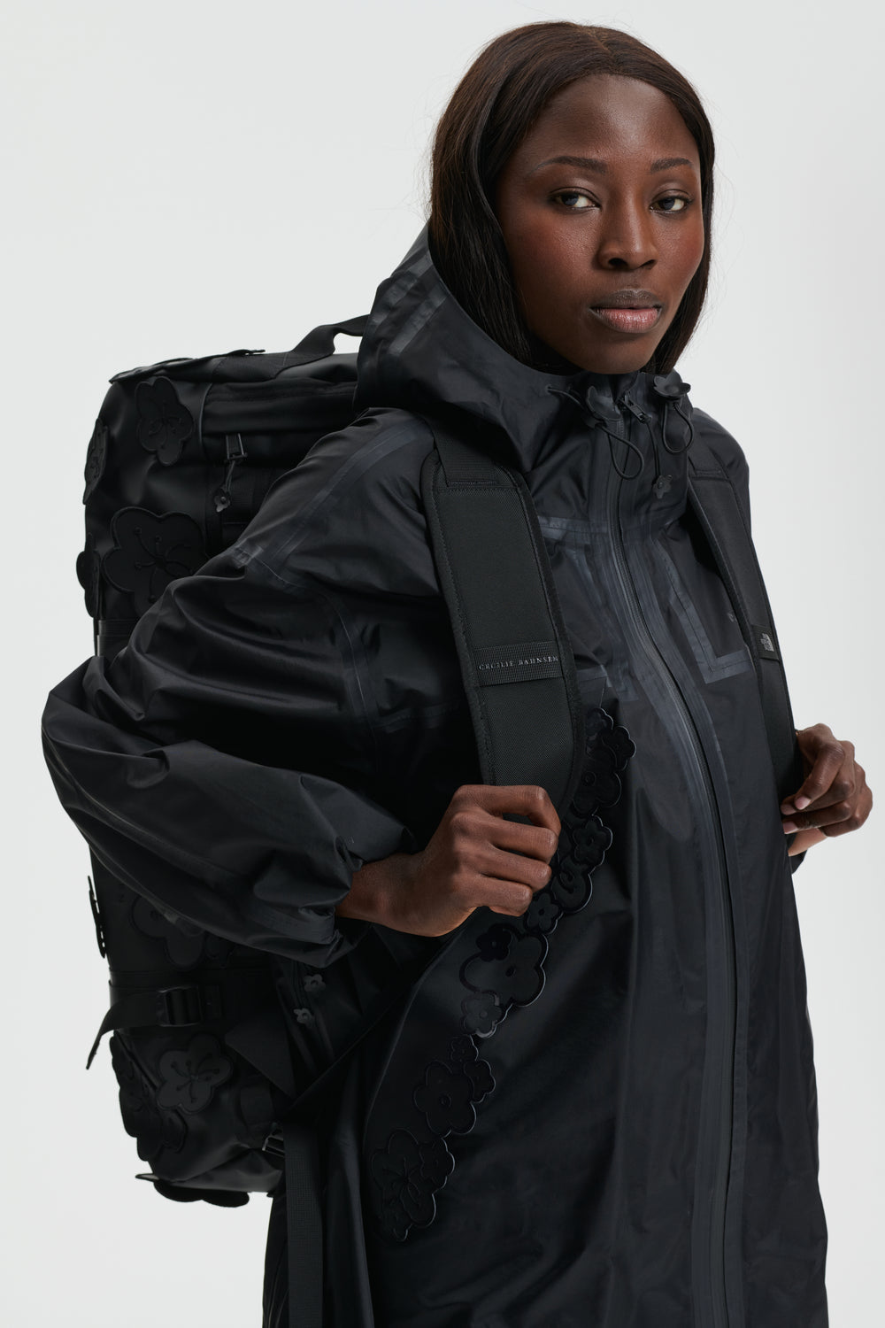 THE NORTH FACE X CECILIE BAHNSEN AUDREY BASE CAMP DUFFEL (M) | BLACK