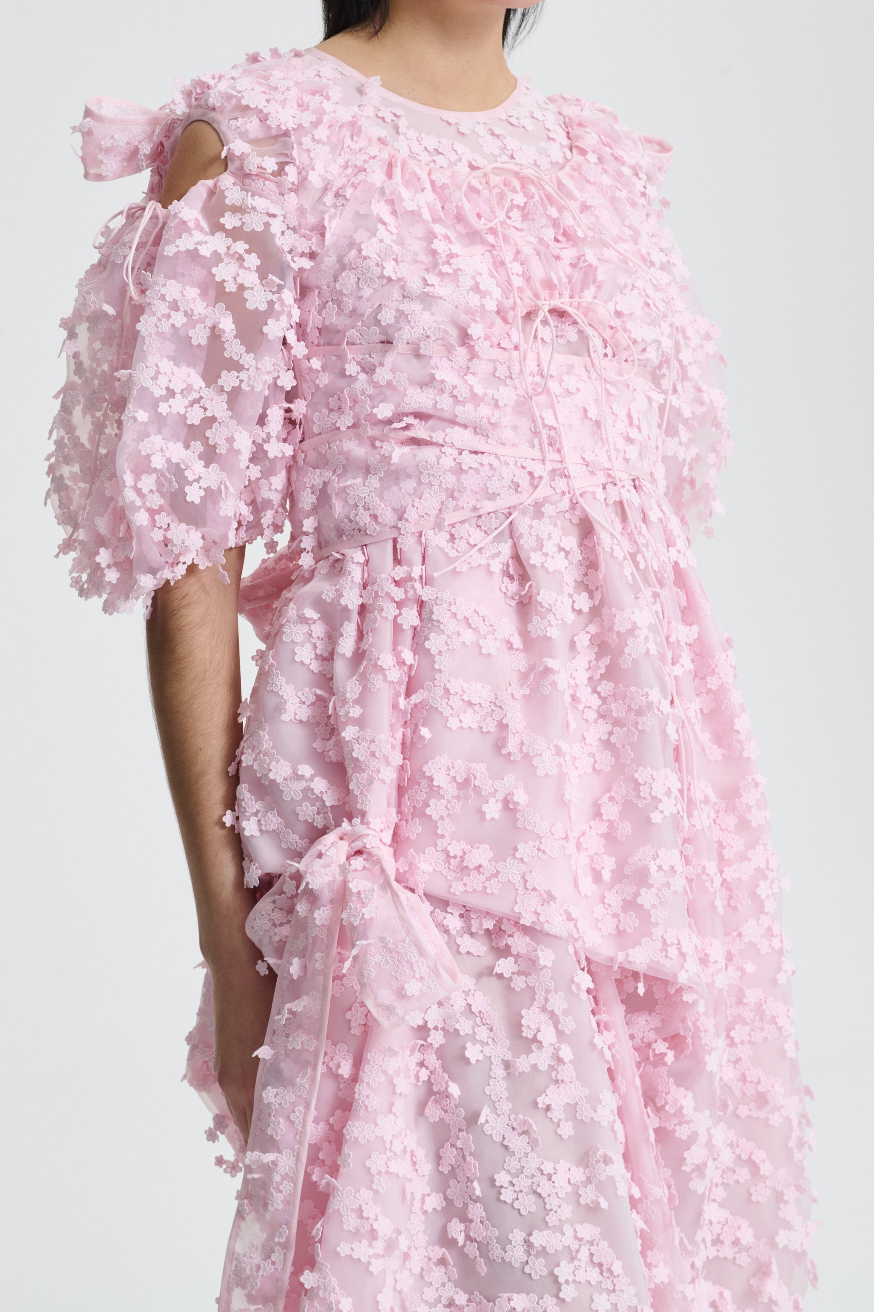 cecilie bahnsen セシリーバンセン　レース　ピンク　花柄　トップス cecilie bahnsen セシリーバンセン レース ピンク 花柄 トップス