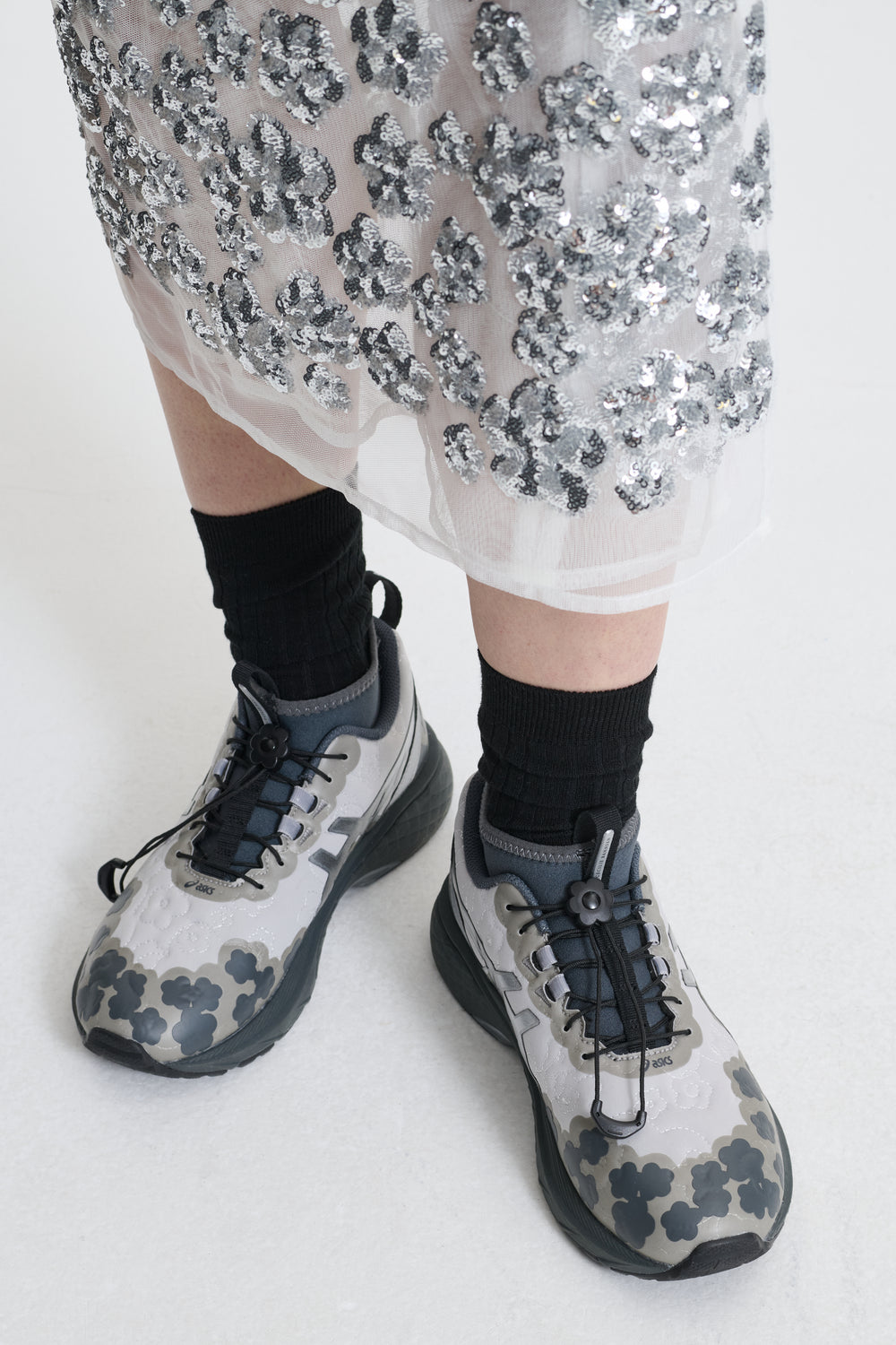 CECILIE BAHNSEN x ASICS GEL-TERRAIN MT PURE SILVER/PURE SILVER