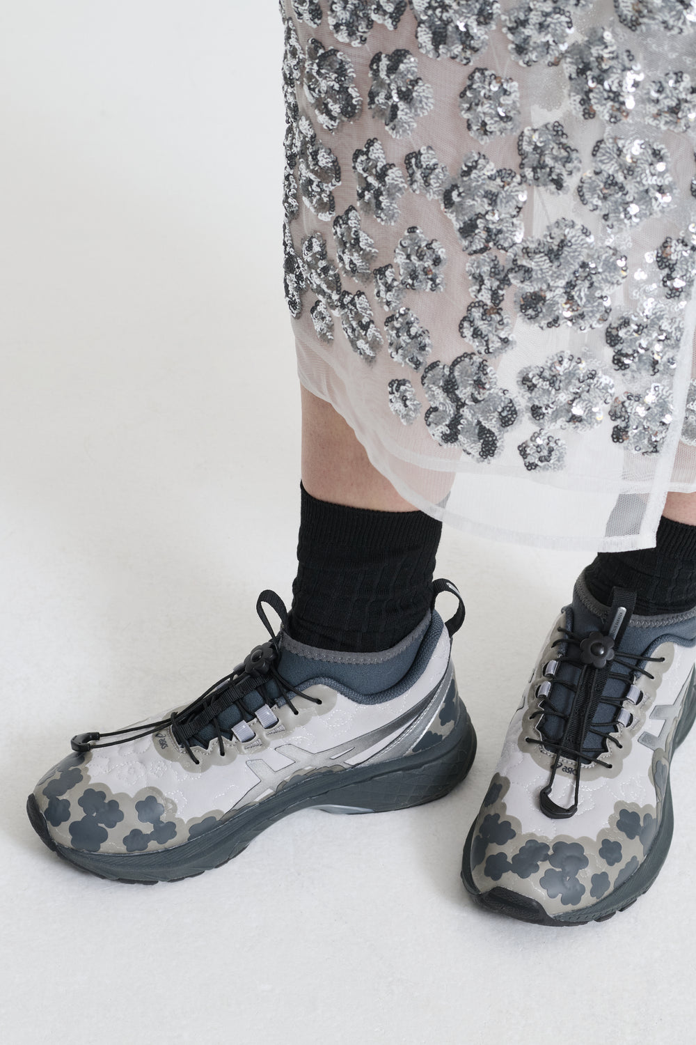 CECILIE BAHNSEN x ASICS GEL-TERRAIN MT PURE SILVER/PURE SILVER