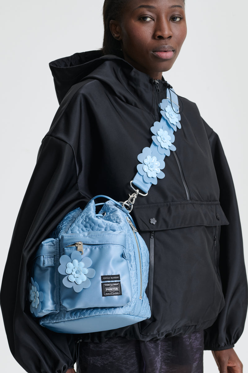 CECILIE BAHNSEN X PORTER 2WAY TOOL | BAG LIGHT BLUE