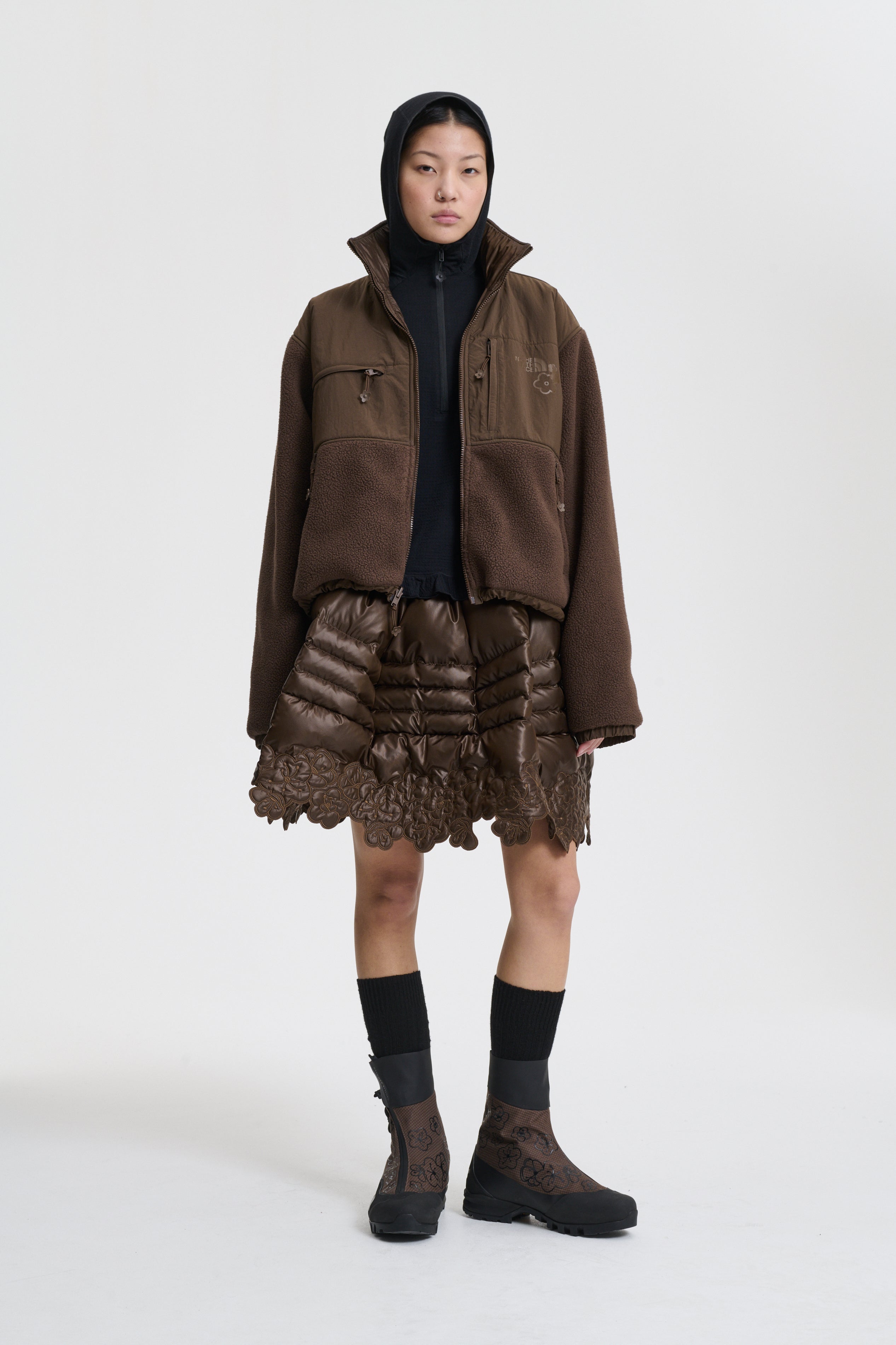 THE NORTH FACE X CECILIE BAHNSEN LEA 1995 DENALI FLEECE | SOIL