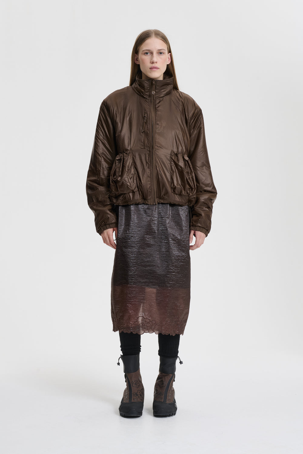 THE NORTH FACE X CECILIE BAHNSEN LEA 1995 DENALI FLEECE | SOIL BROWN